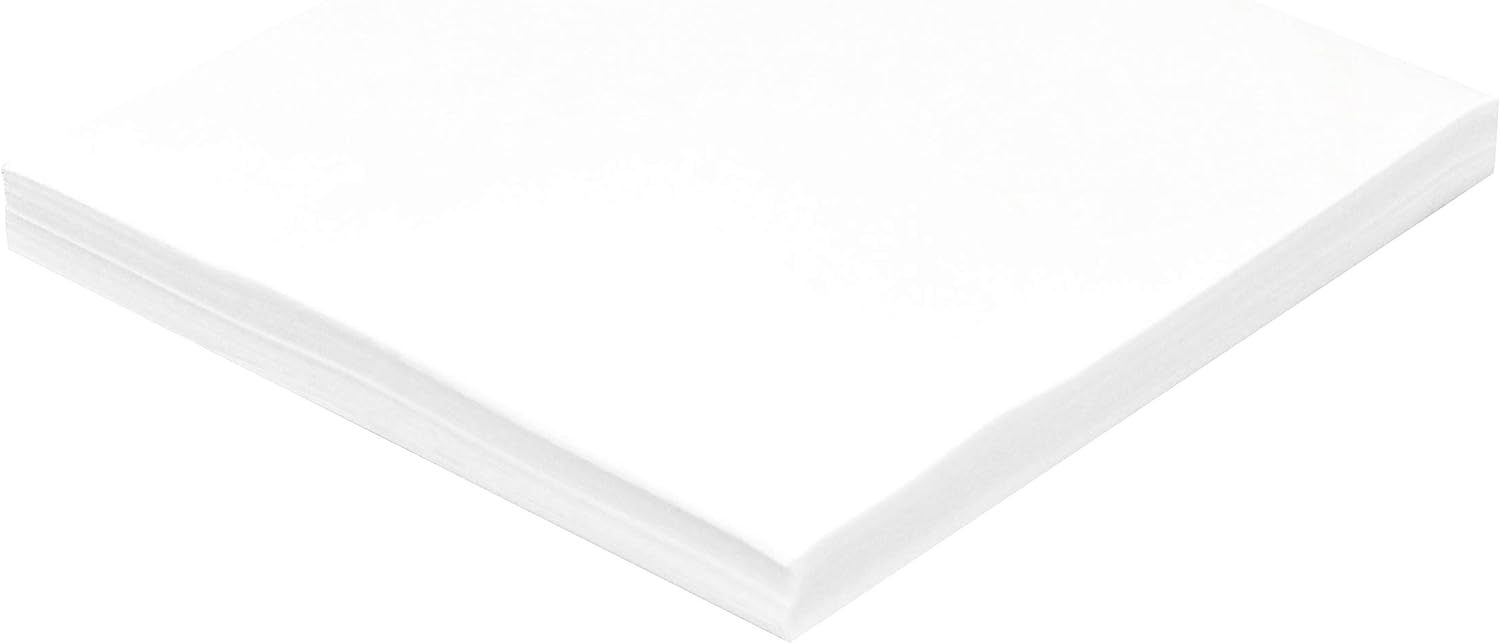 Mandala Crafts Tear Away Stabilizer for Embroidery - Machine and Hand Embroidery Stabilizers - Tearaway Stabilizer for Embroidery Backing Medium Weight 1.8 oz