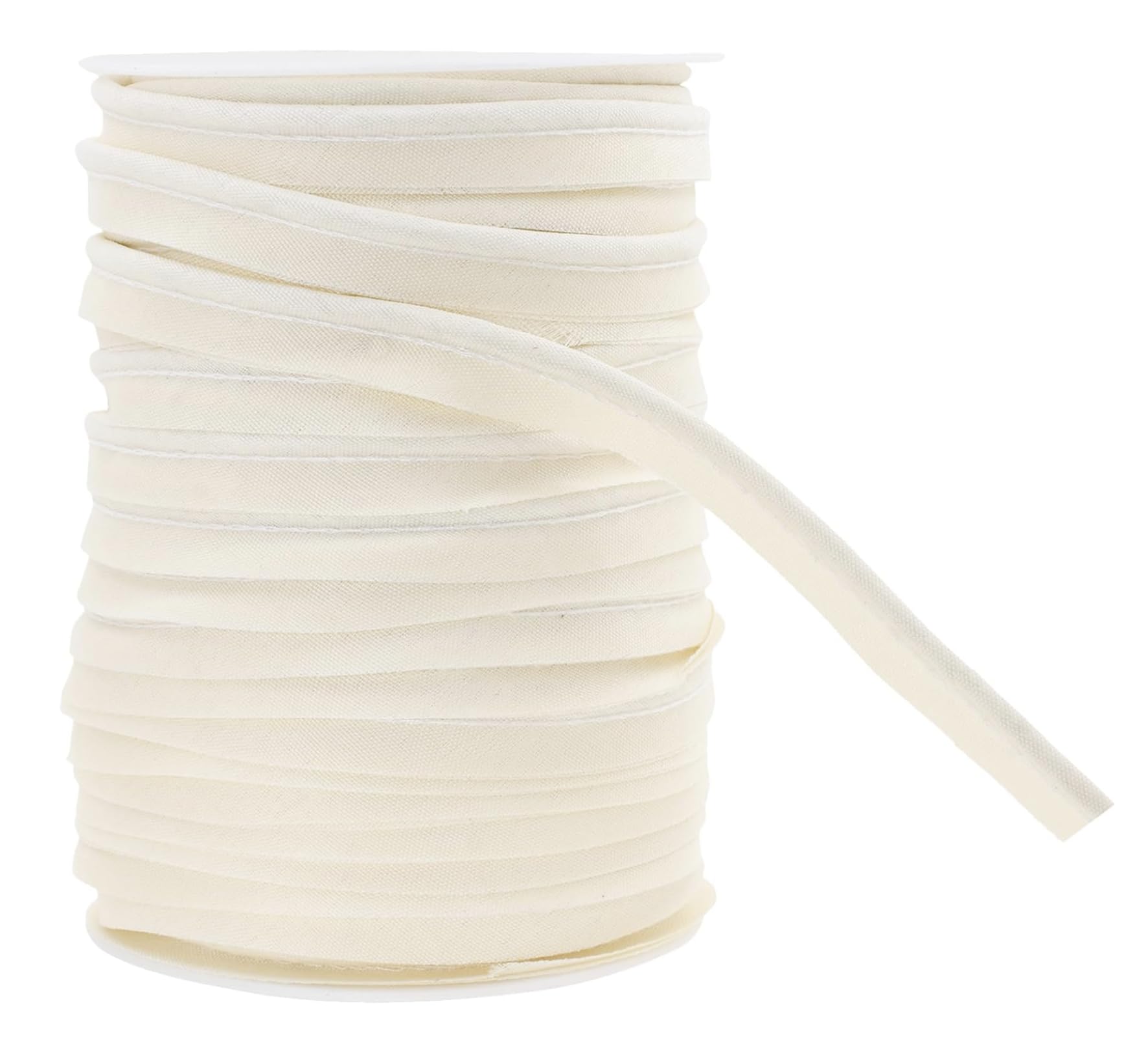 55 Yards Maxi Piping Trim with Welting Cord - 1/2 Inch Maxi Piping Bias Tape for Sewing - Lip Cord Trim by The Yard for Upholstery Trimming