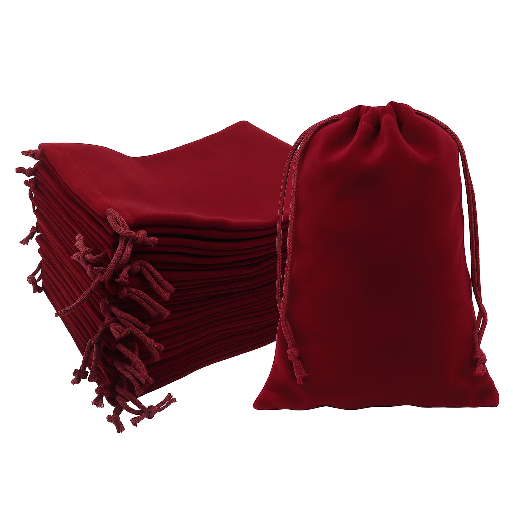 Mandala Crafts Velvet Drawstring Bags for Velvet Gift Bags - Velvet Bags with Drawstringsfor Packaging Velvet Jewelry Bags