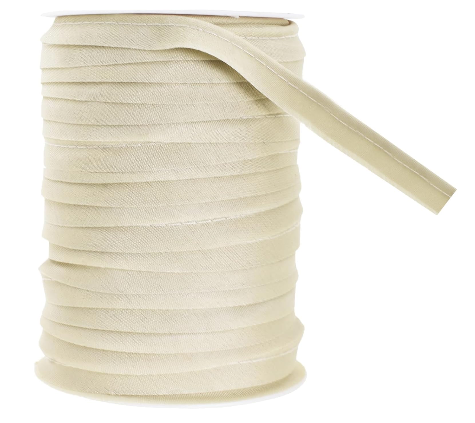 55 Yards Maxi Piping Trim with Welting Cord - 1/2 Inch Maxi Piping Bias Tape for Sewing - Lip Cord Trim by The Yard for Upholstery Trimming
