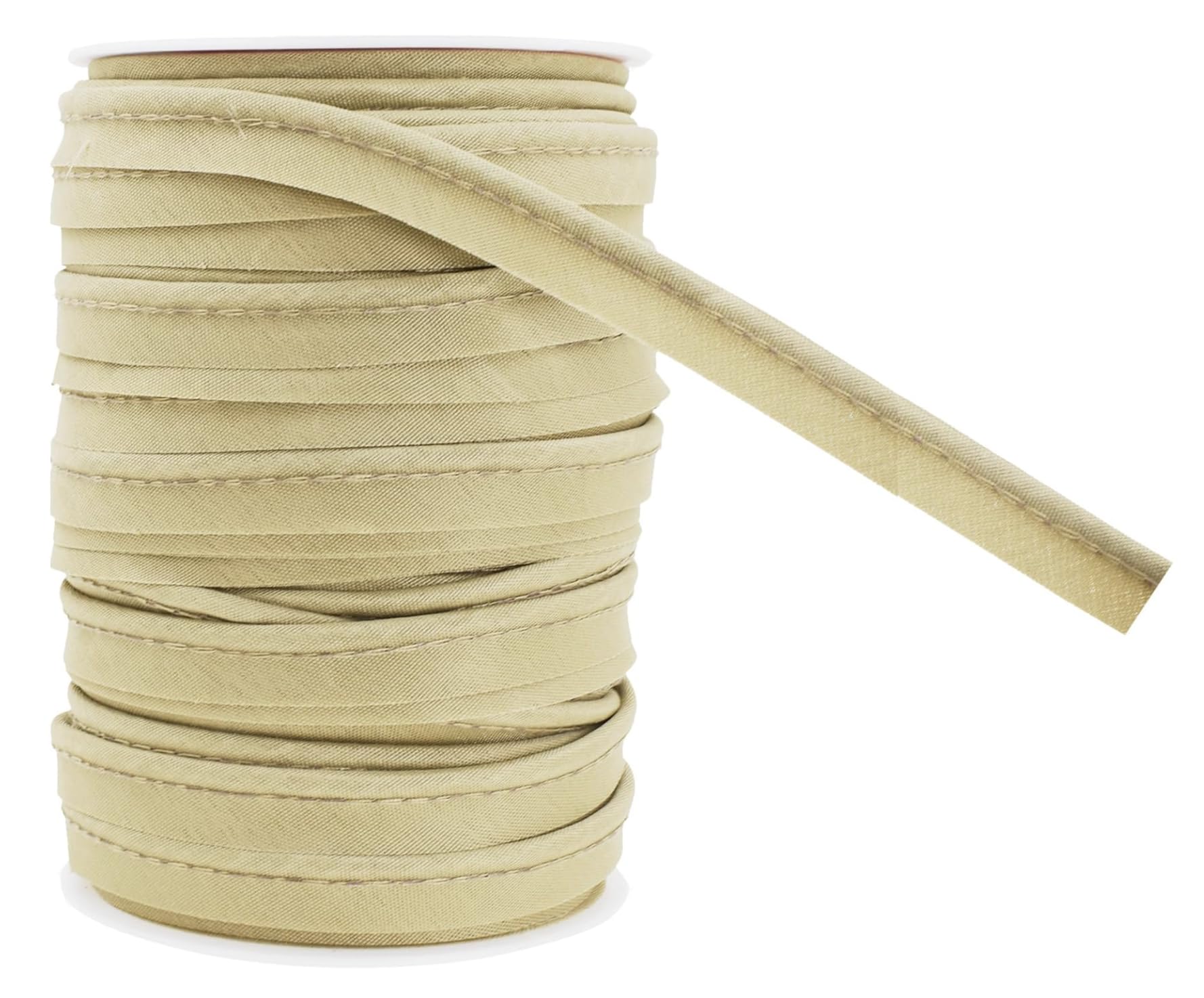 55 Yards Maxi Piping Trim with Welting Cord - 1/2 Inch Maxi Piping Bias Tape for Sewing - Lip Cord Trim by The Yard for Upholstery Trimming