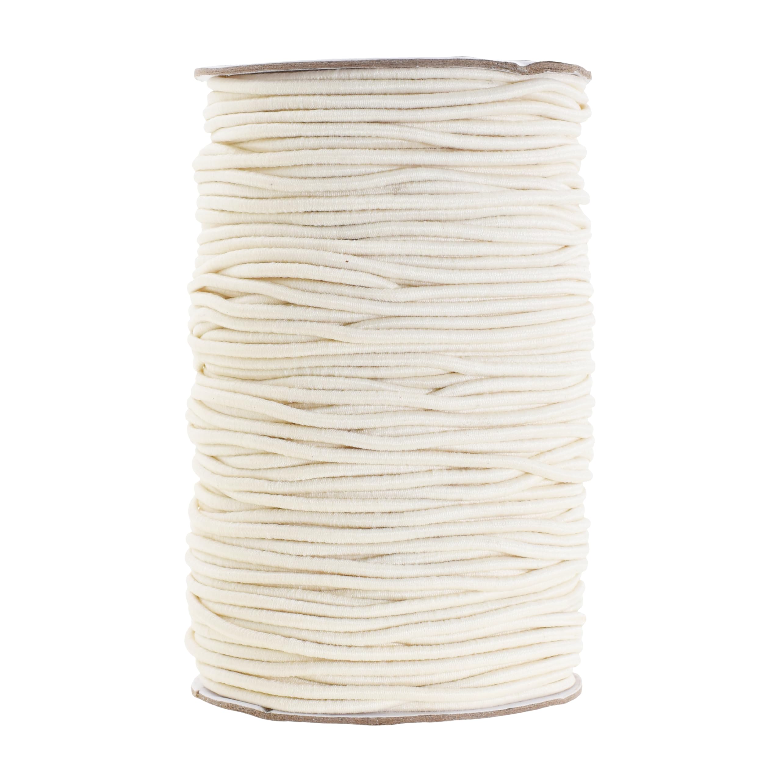 Mandala Crafts 2mm Elastic Cord Stretchy String for Bracelets, Necklaces, Jewelry Making, Beading, Masks