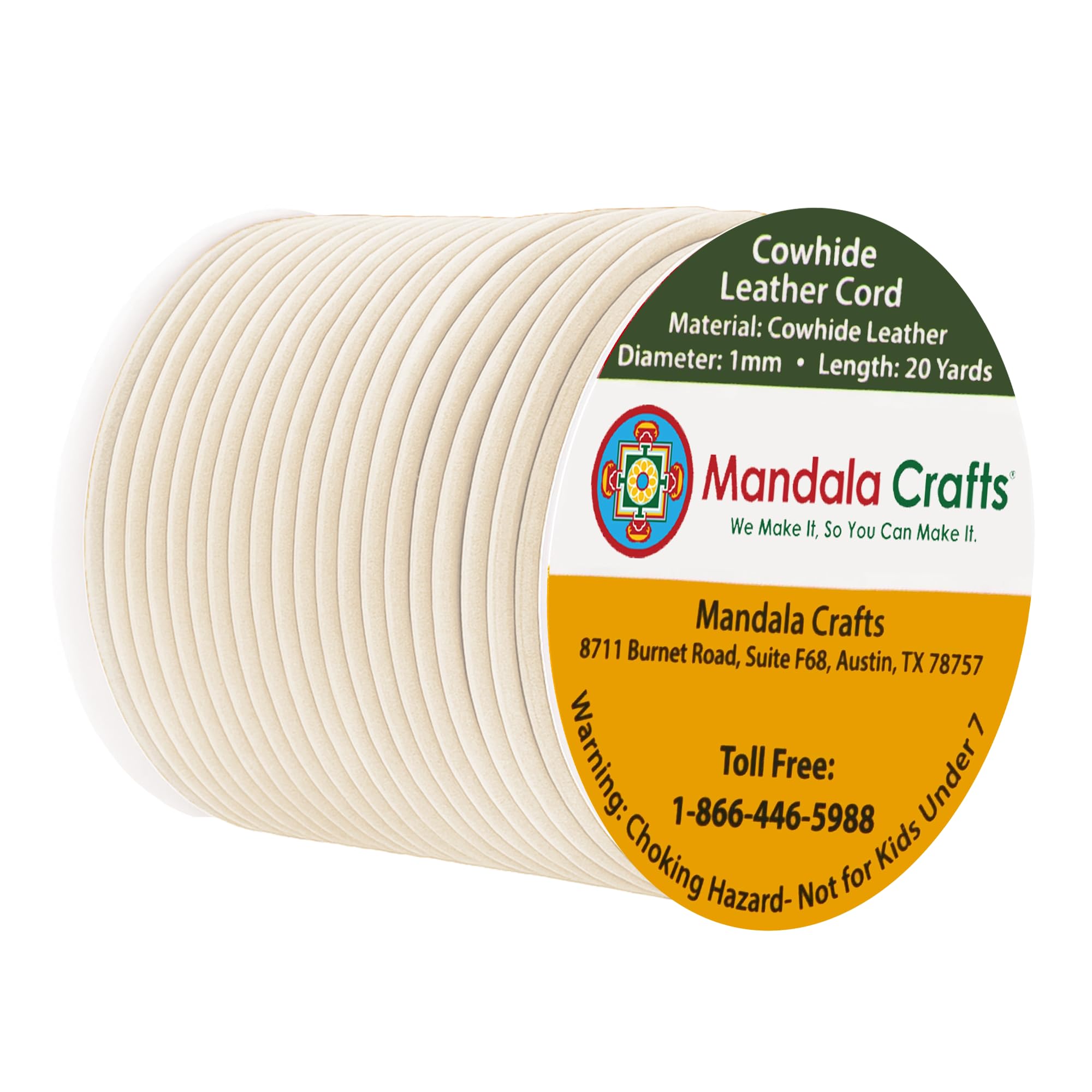 Round Cowhide Genuine Leather String Cord, Natural Rawhide Rope for Jewelry Making, Kumihimo Braiding, Shoelaces