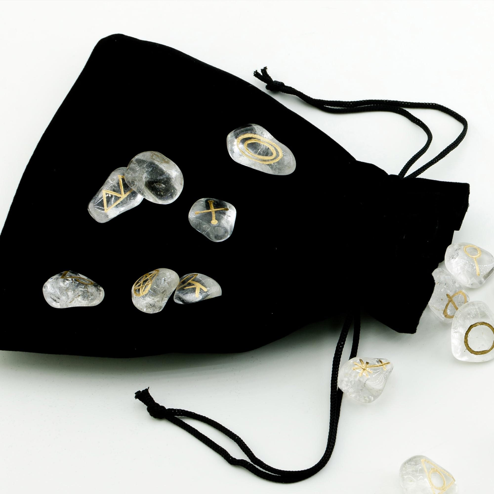 Mandala Crafts Velvet Drawstring Bags for Velvet Gift Bags - Velvet Bags with Drawstringsfor Packaging Velvet Jewelry Bags