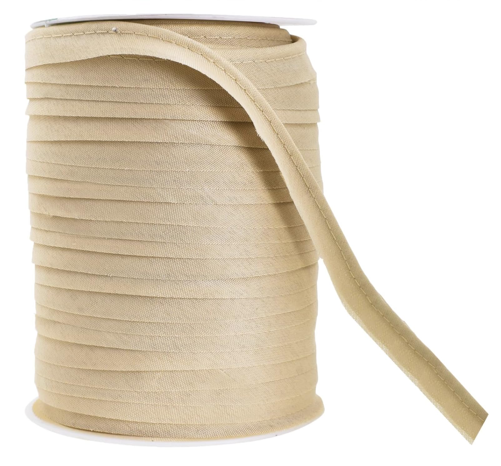 55 Yards Maxi Piping Trim with Welting Cord - 1/2 Inch Maxi Piping Bias Tape for Sewing - Lip Cord Trim by The Yard for Upholstery Trimming