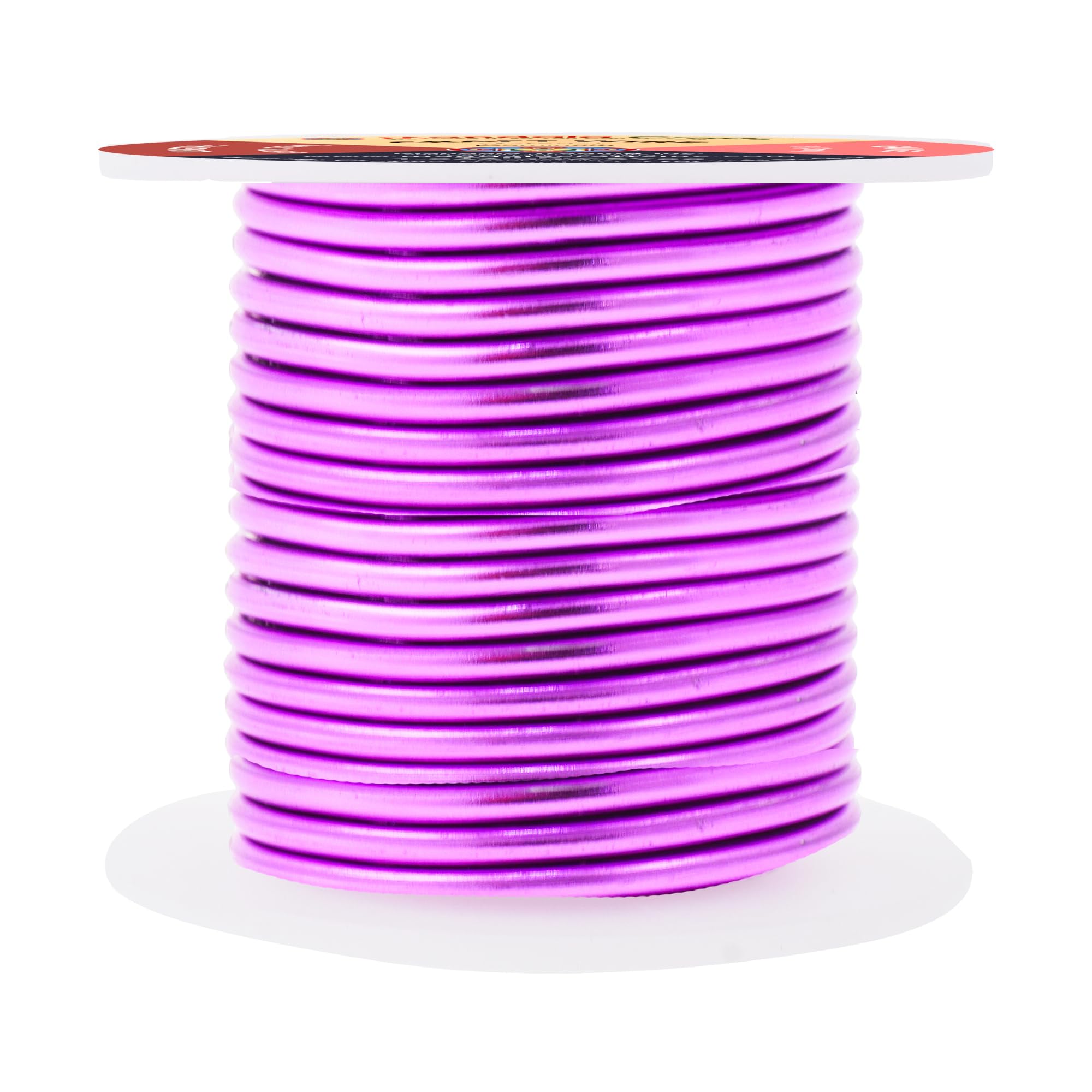 8 Gauge Anodized Aluminum Craft Wire for Jewelry Making - Bendable Flexible Crafting Wire 8 Gauge Wire Colored for Bonsai - Armature Wire for Sculpting - 32 feet