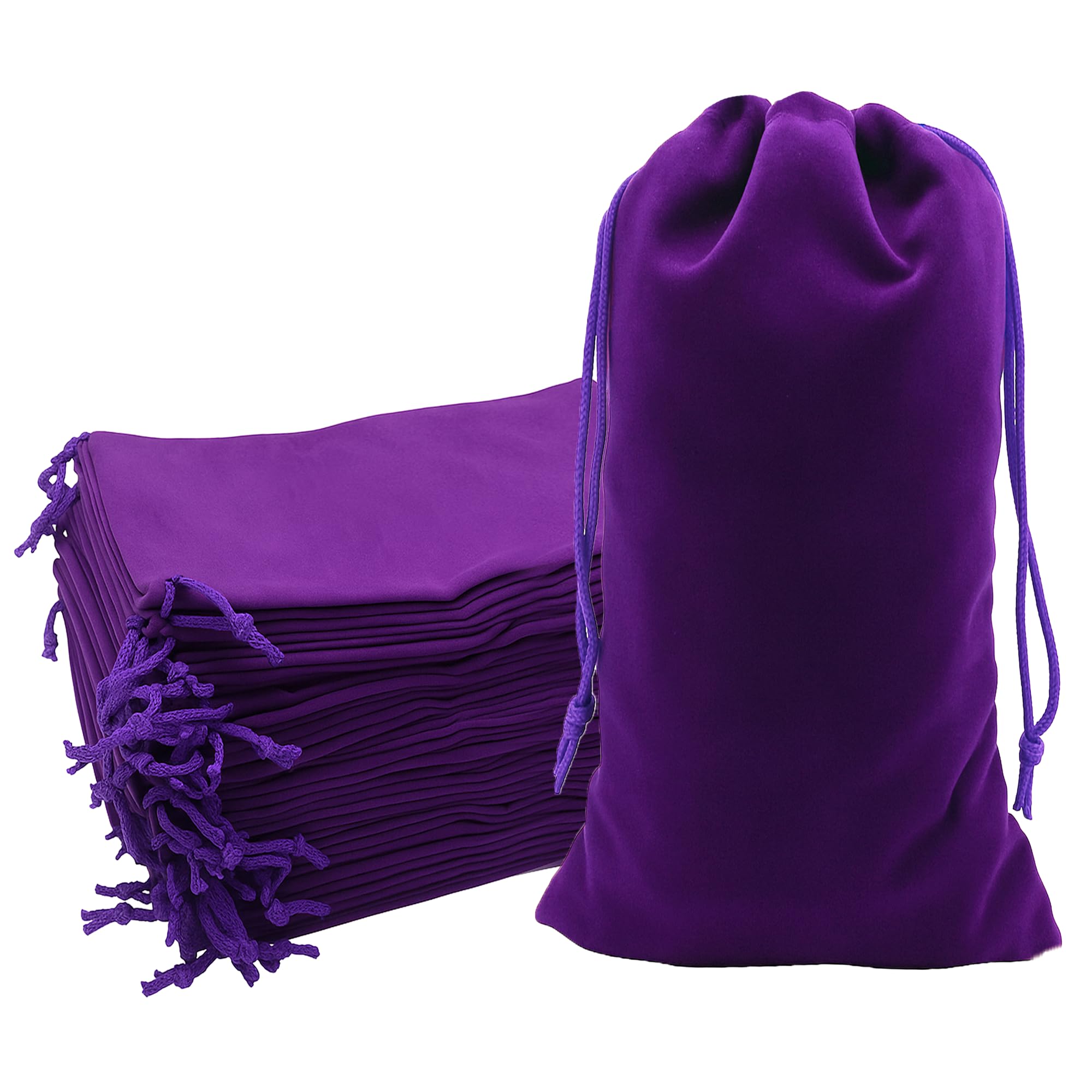 Mandala Crafts Velvet Drawstring Bags for Velvet Gift Bags - Velvet Bags with Drawstringsfor Packaging Velvet Jewelry Bags