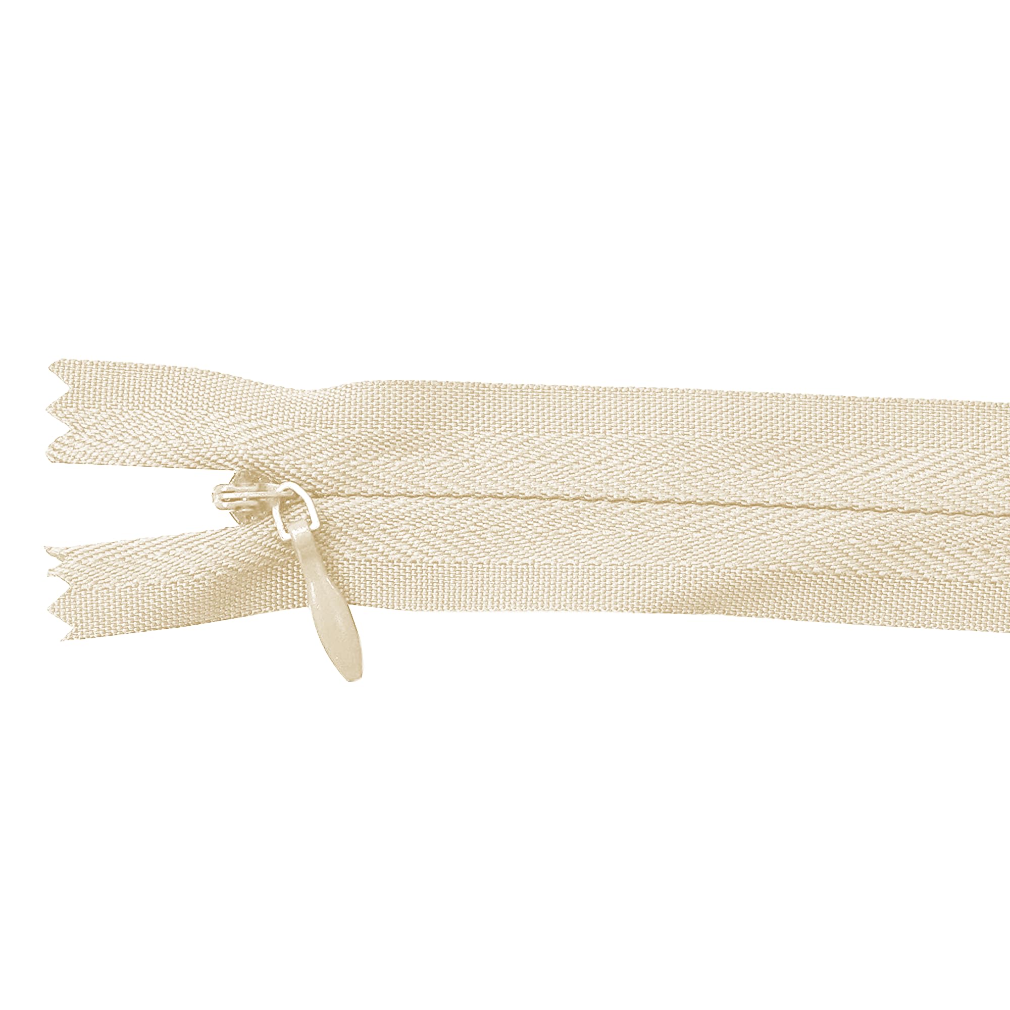 Cream Hidden Zippers - Cream Invisible Zippers - Zippers for Sewing Crafts - #3 Sewing Zippers Bulk Cream Zipper Supplies