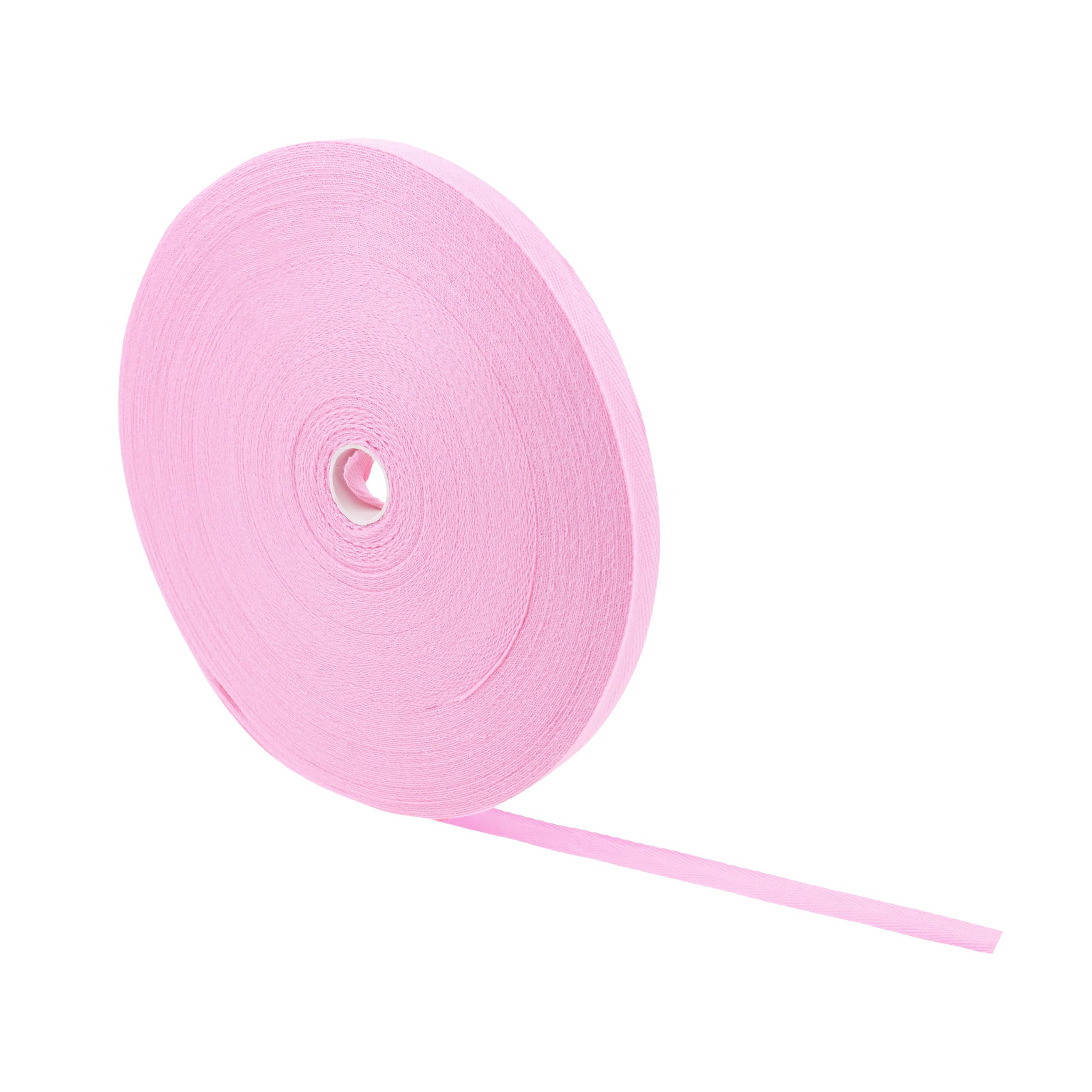 Cotton Twill Tape - Cotton Ribbon Webbing - Soft Cotton Herringbone Tape Cloth Strap for Seam Binding Sewing Trimming