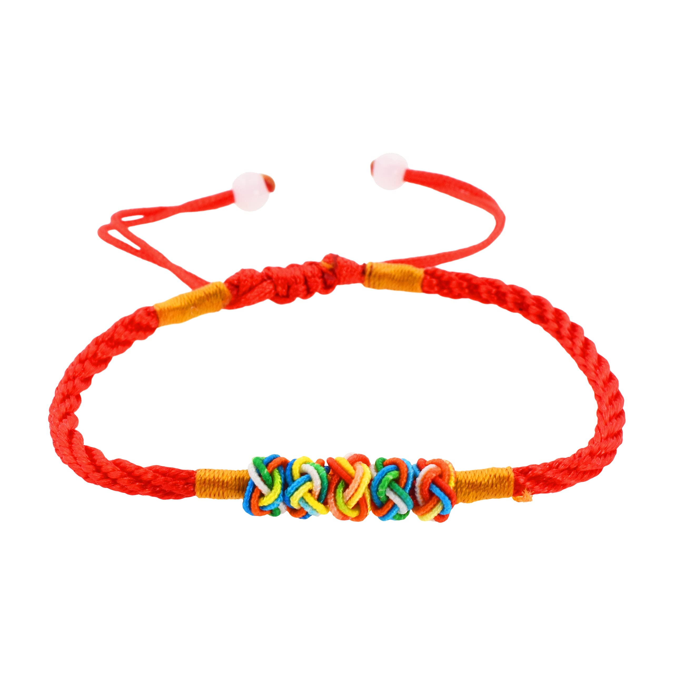 Mandala Crafts Kabbalah Red String Bracelet Protection Against Evil Eye - Red Bracelet for Protection Good Luck - Red Protection Bracelet for Men Women