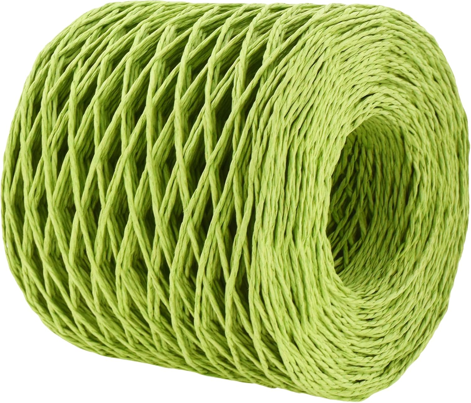 Twisted Paper Rope for Crafts Raffia Twine Weaving - Raffia Yarn for Crochet - 1/16 Inch 200 Yds Raffia Paper Raffia String for Gift Wrapping