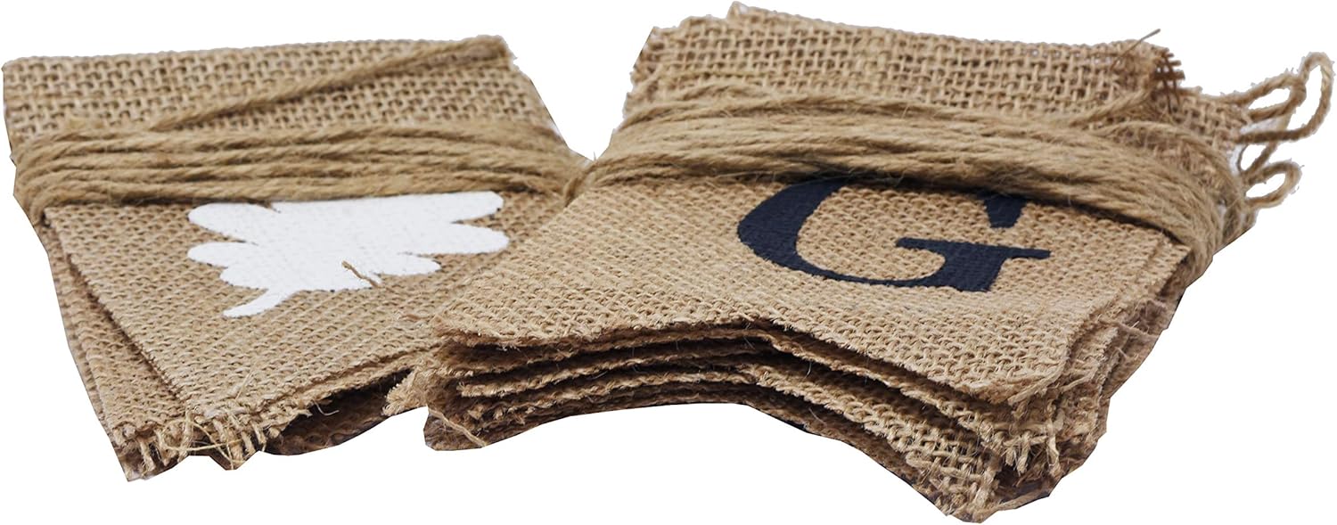 Burlap Happy Thanksgiving Banners - Happy Thanksgiving Decorations Banner - Happy Thanksgiving Garland Thanksgiving Party Decorations Indoor Outdoor