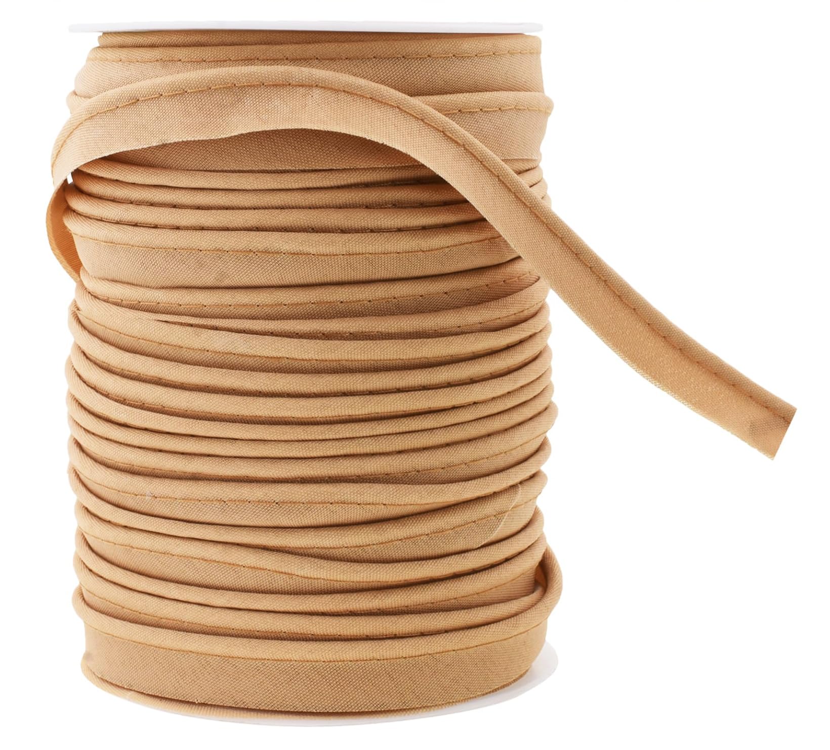 55 Yards Maxi Piping Trim with Welting Cord - 1/2 Inch Maxi Piping Bias Tape for Sewing - Lip Cord Trim by The Yard for Upholstery Trimming