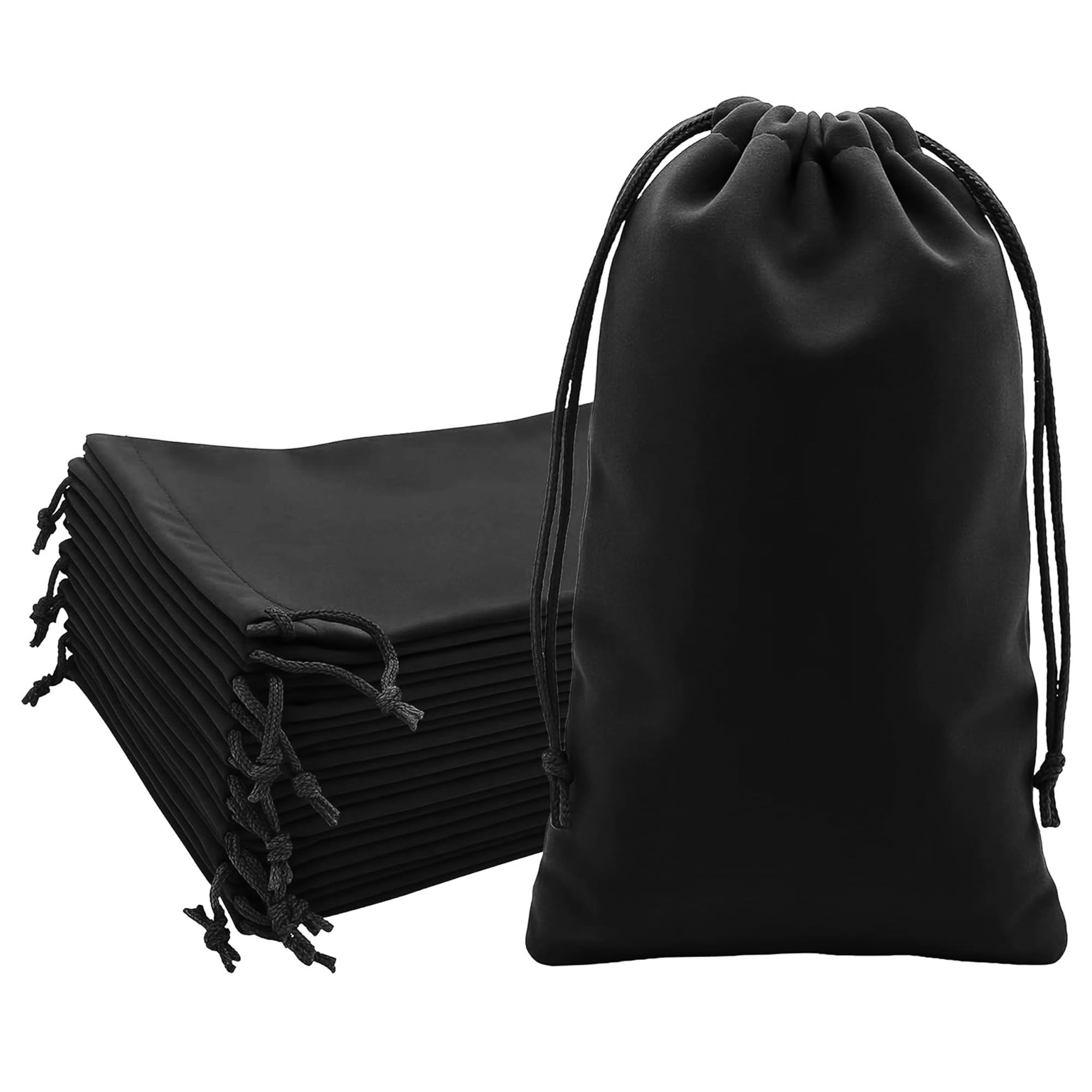 Mandala Crafts Velvet Drawstring Bags for Velvet Gift Bags - Velvet Bags with Drawstringsfor Packaging Velvet Jewelry Bags