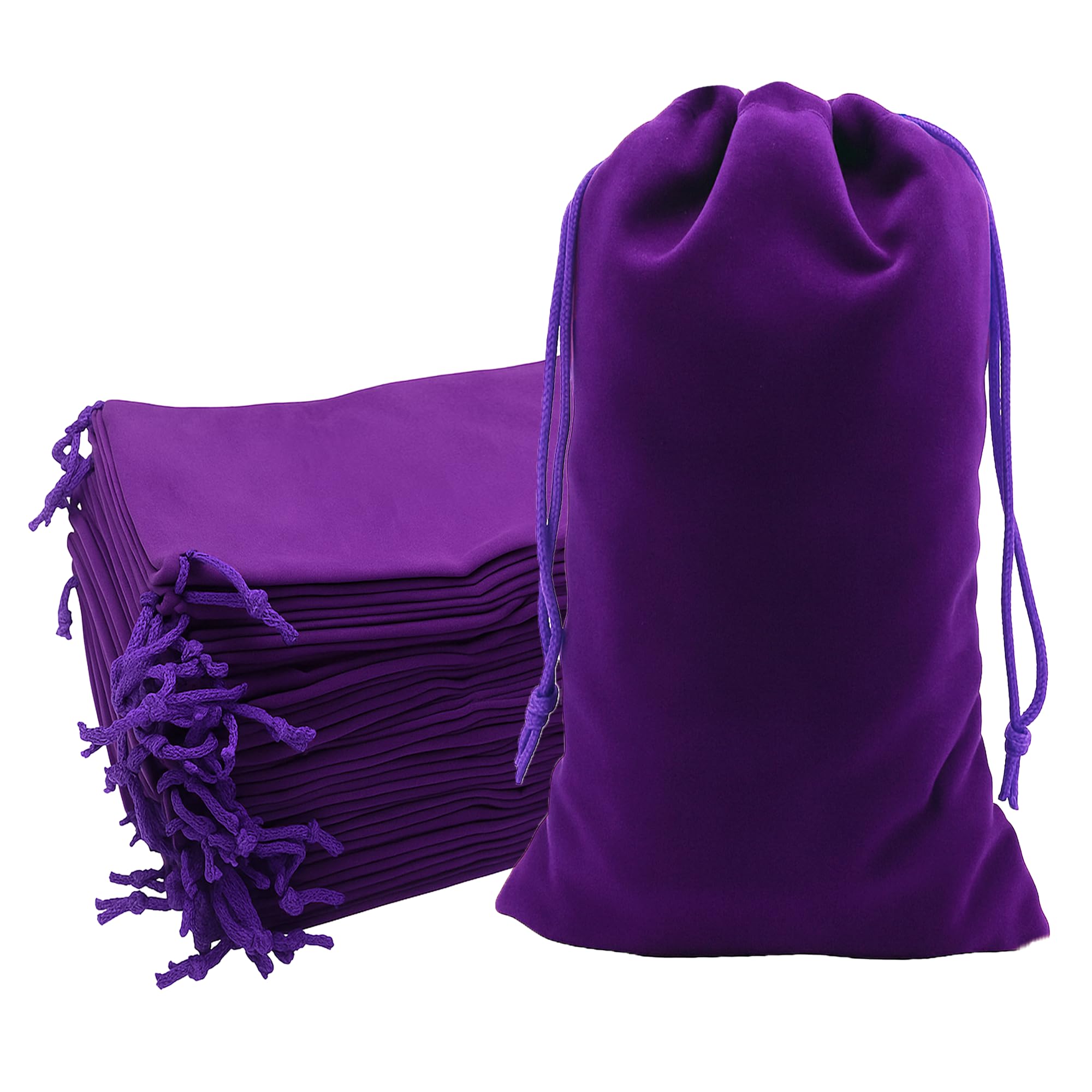 Mandala Crafts Velvet Drawstring Bags for Velvet Gift Bags - Velvet Bags with Drawstringsfor Packaging Velvet Jewelry Bags