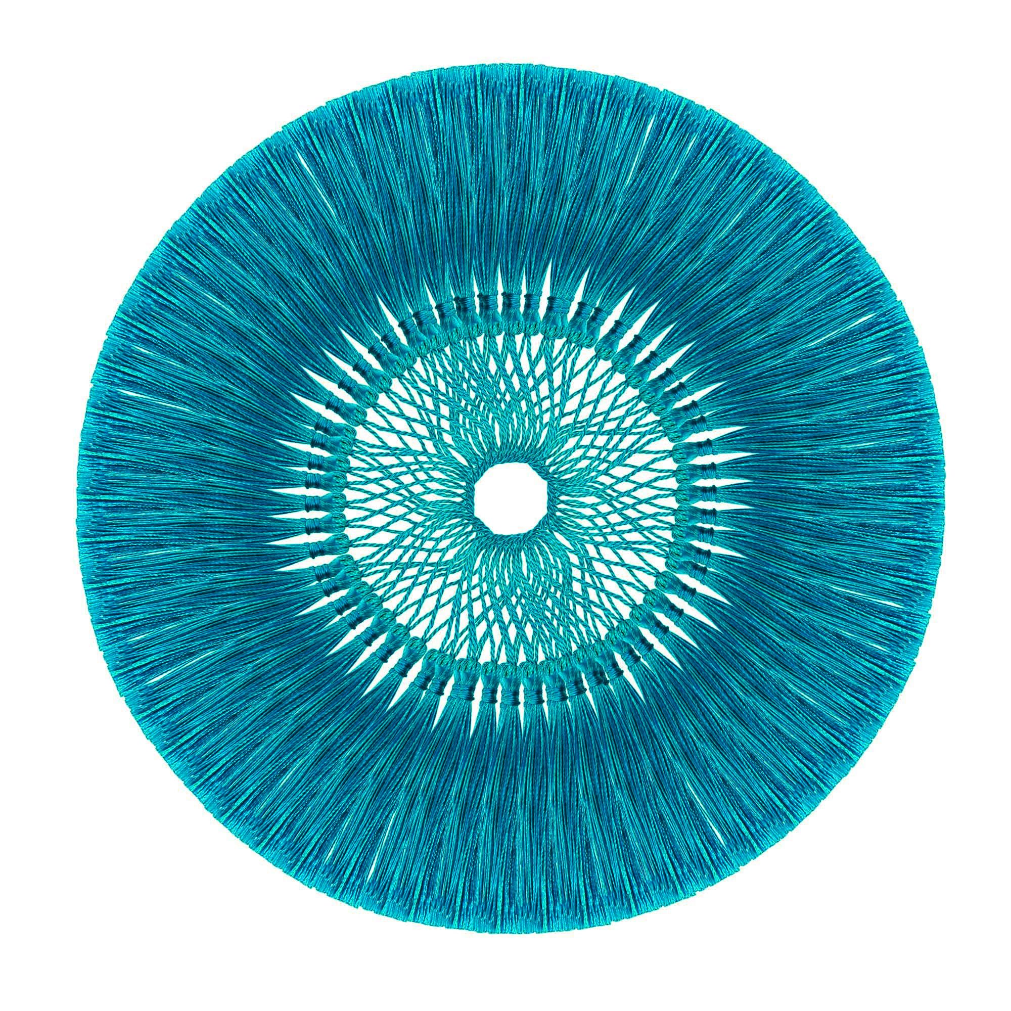 Mandala Crafts Bookmark Tassels for Crafts - Mini Tassels for Bookmarks Jewelry Making Graduation - 5 Inch Pack of 100 Small Floss Sewing Tassels
