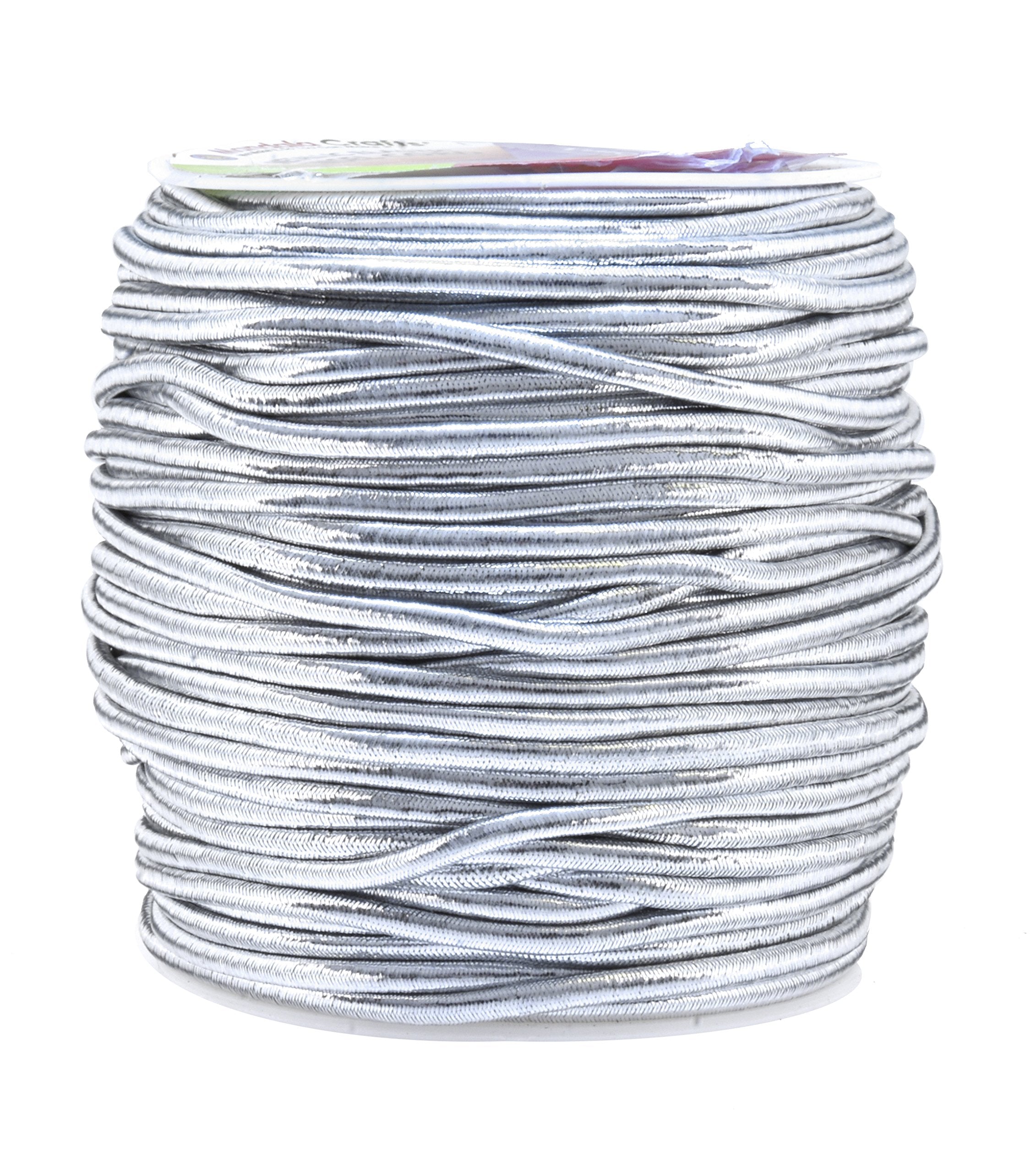 Metallic Cord Tinsel String Rope for Ornament Hanging, Decorating, Gift Wrapping, Crafting