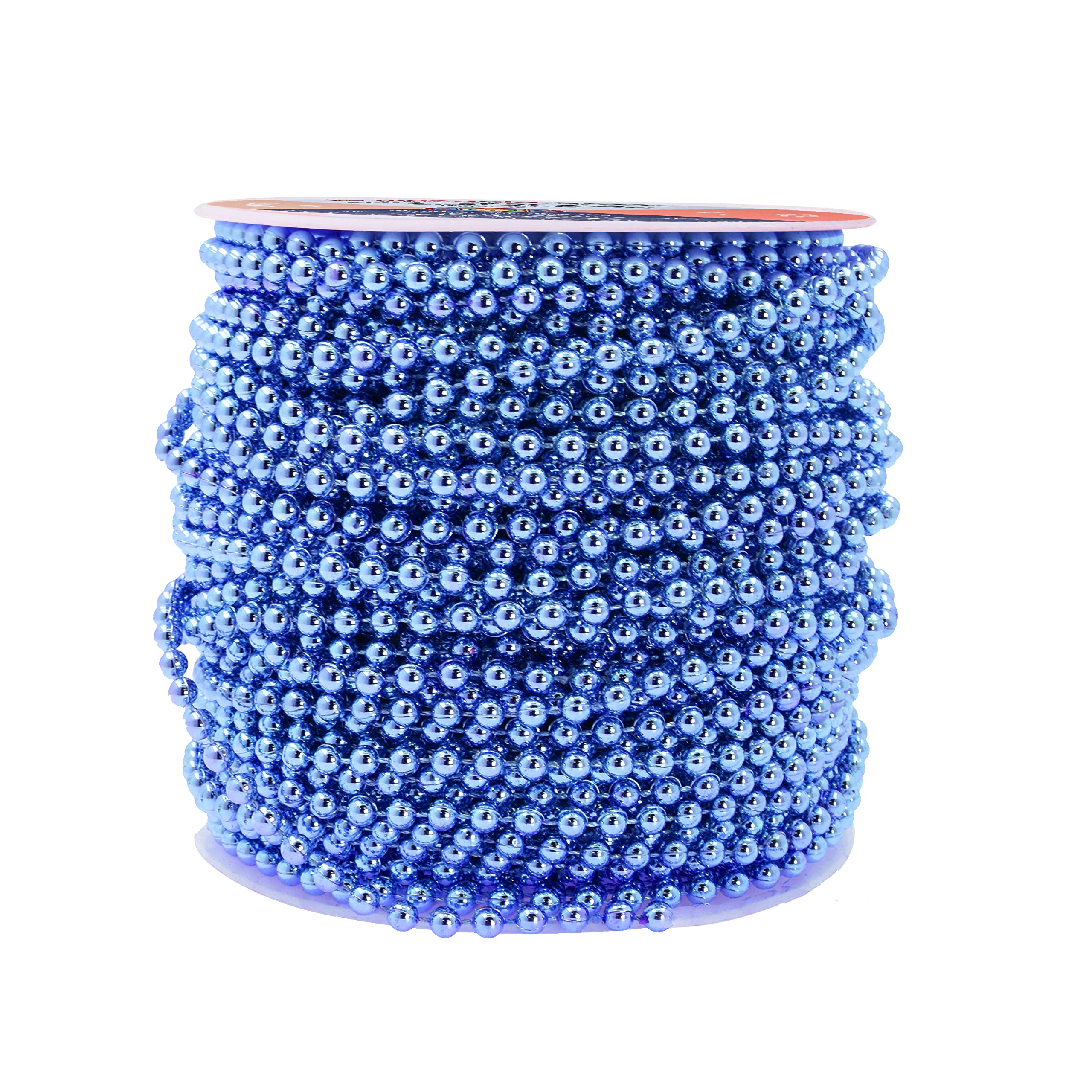 Mandala Crafts Faux Pearl Beads Garland Pearl Bead Roll String Strand for Wedding, Decorating, Trees, Crafts