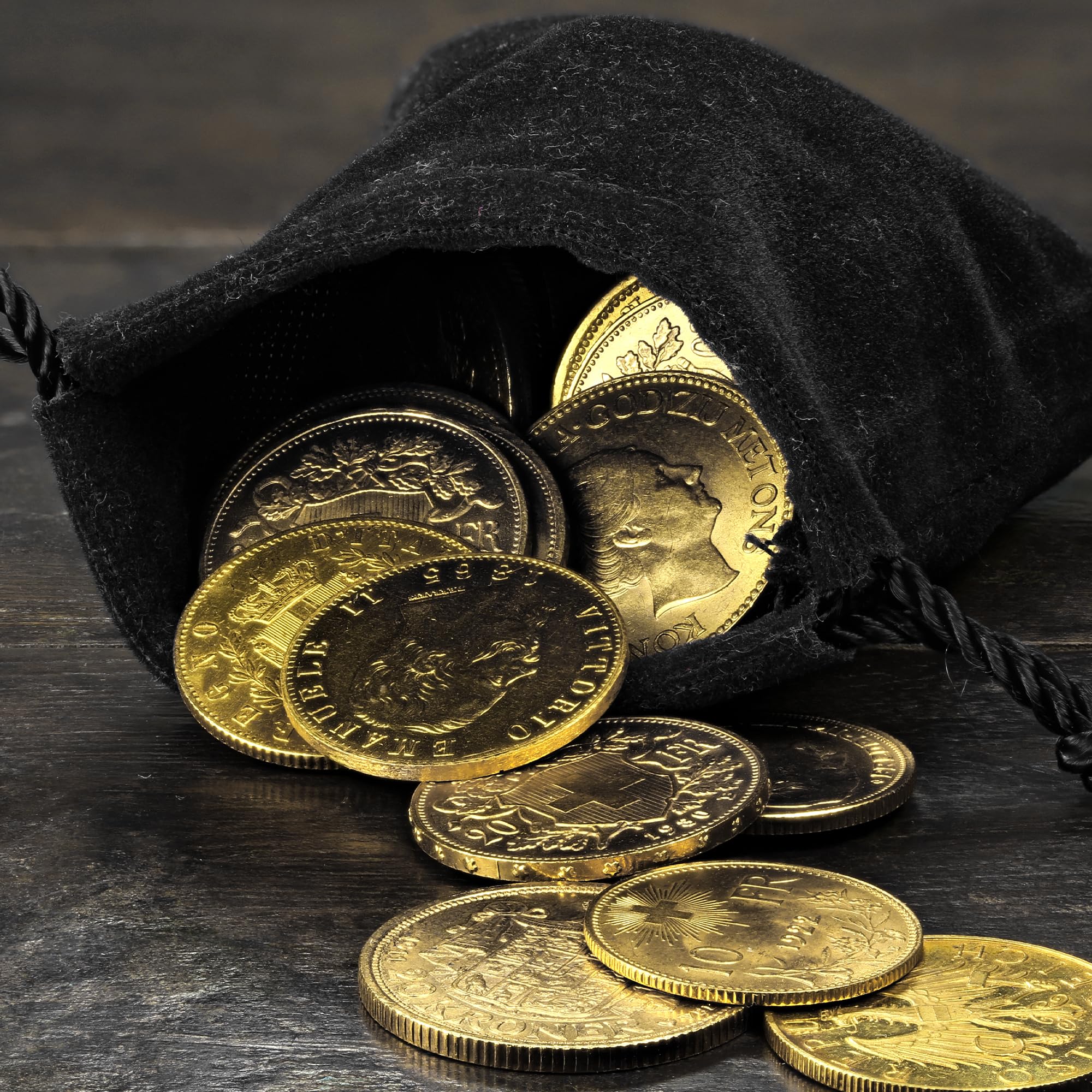 Mandala Crafts Velvet Drawstring Bags for Velvet Gift Bags - Velvet Bags with Drawstringsfor Packaging Velvet Jewelry Bags