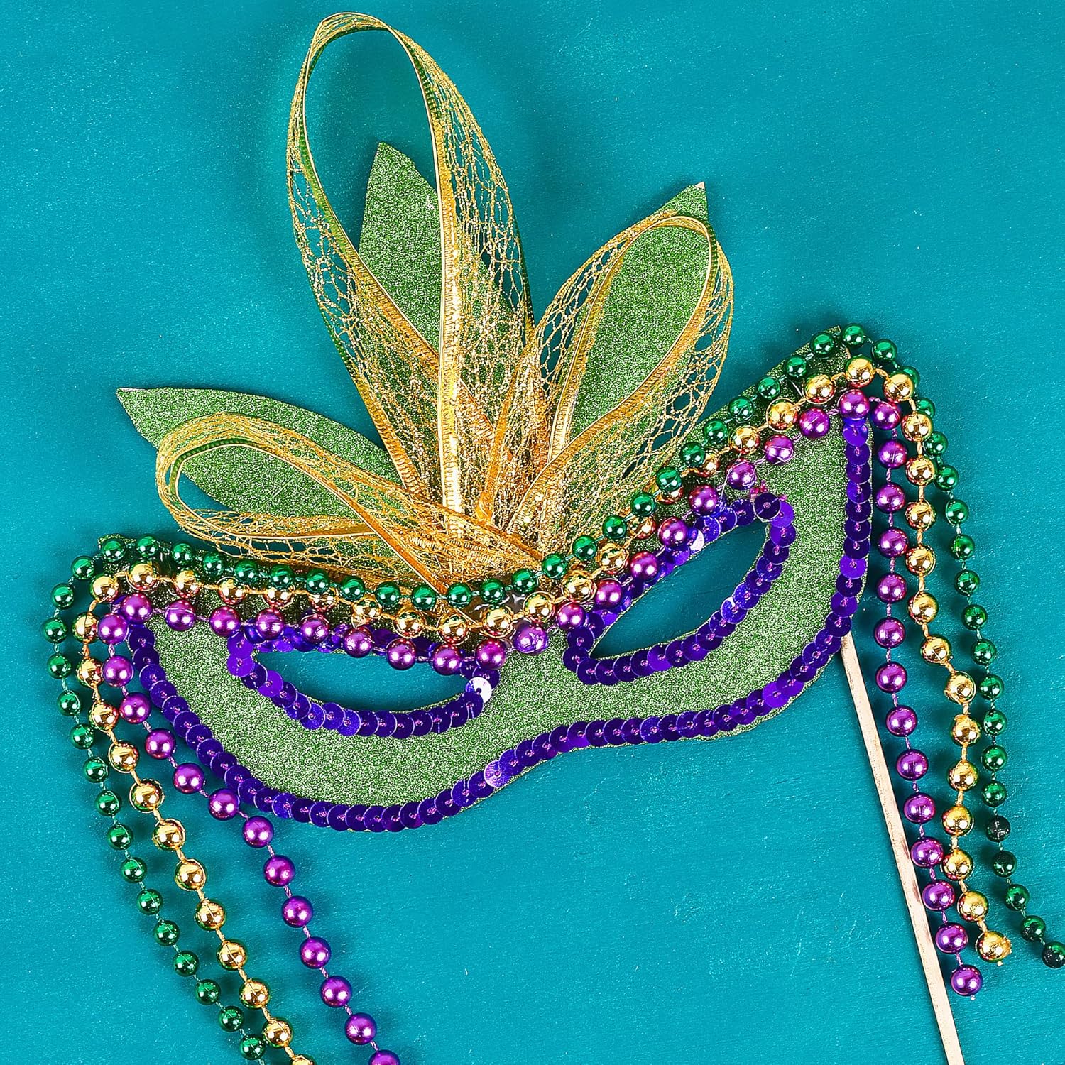 Mandala Crafts Faux Pearl Beads Garland Pearl Bead Roll String Strand for Wedding, Decorating, Trees, Crafts