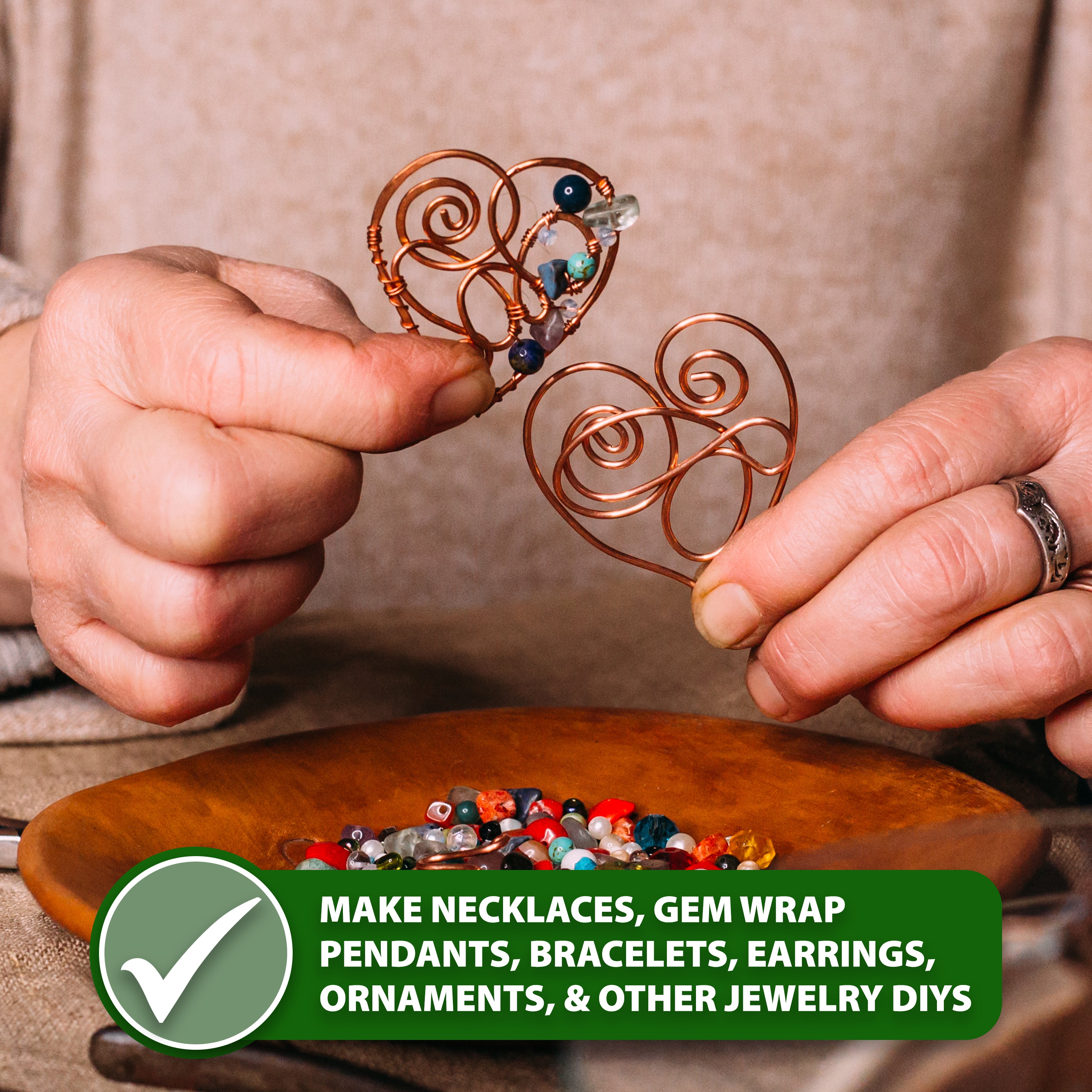 Mandala Crafts Anodized Aluminum Wire for Sculpting, Armature, Jewelry Making, Gem Metal Wrap, Garden, Colored and Soft, Assorted 6 Rolls