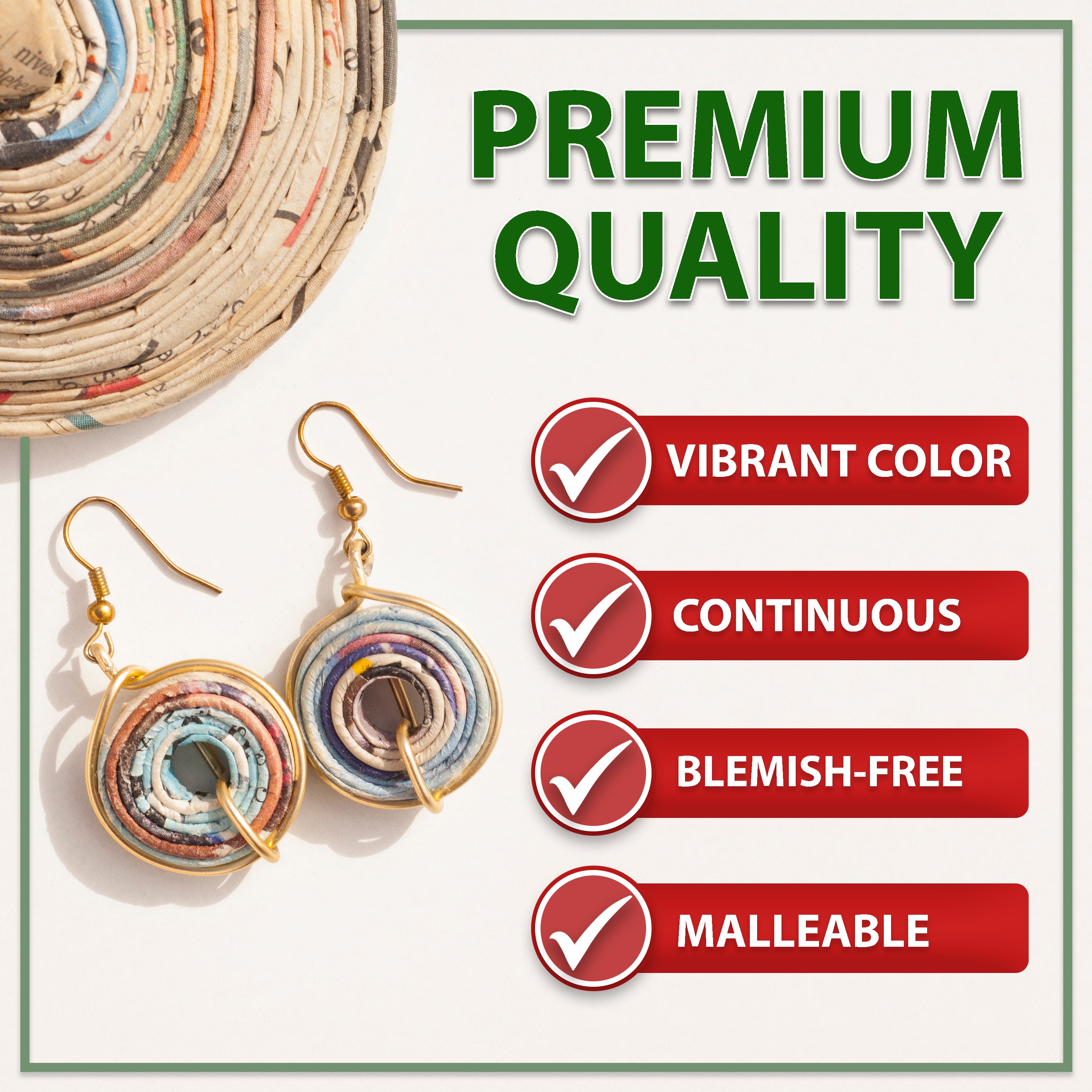 Mandala Crafts Anodized Aluminum Wire for Sculpting, Armature, Jewelry Making, Gem Metal Wrap, Garden, Colored and Soft, Assorted 6 Rolls