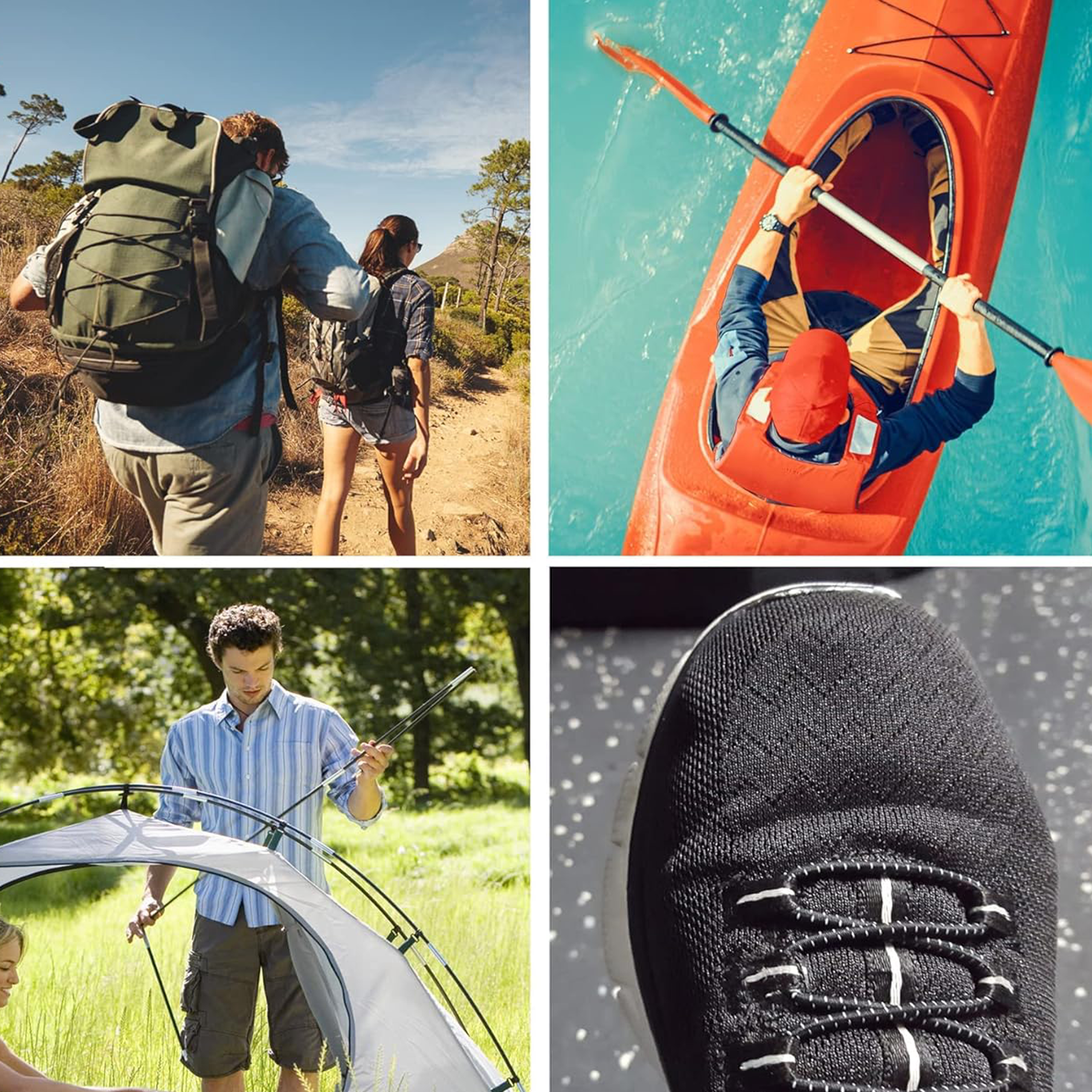 Mandala Crafts Tent Pole Shock Cord - Thick Elastic Cord - DIY Round Stretchy Cord Rope - Heavy Duty Kayak Bungee Cord Stretch String