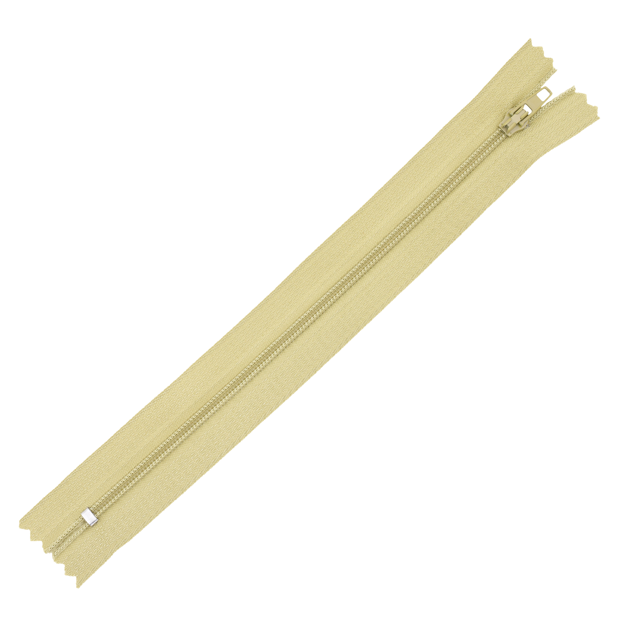 Mandala Crafts Beige Nylon Zippers for Sewing Zipper in Bulk - Beige Zippers Sewing Supplies - Beige Sewing Zippers for Tailor Zipper Replacement