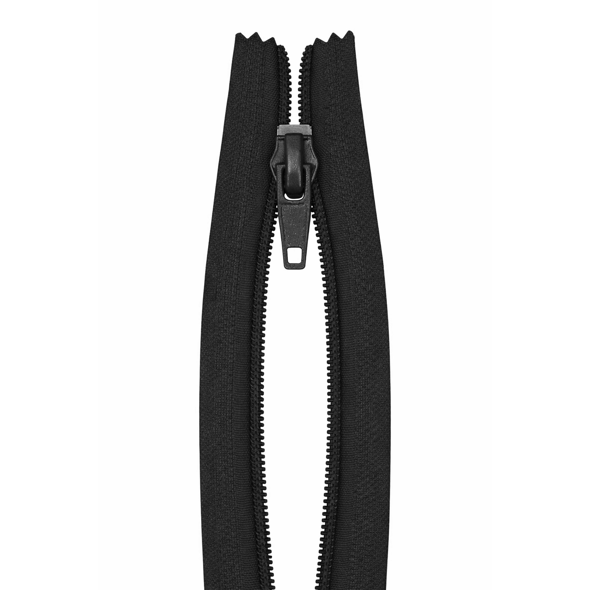 Mandala Crafts Long Zipper by The Yard - Coil Zipper by The Yard #5 - Continuous Zipper Roll for Sewing - Upholstery Zipper Chain with 16 Installed Sliders 4.4 Yards Long