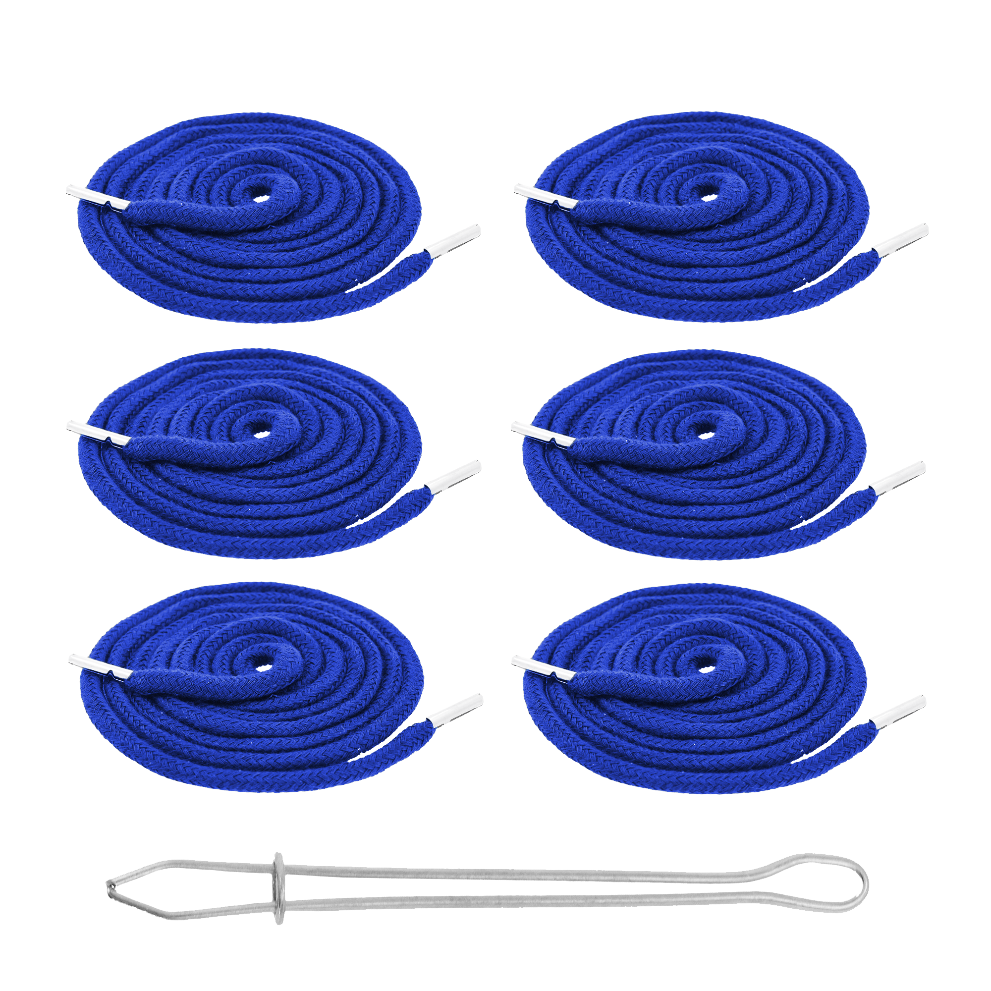 Drawstring Cord Drawstring Replacement, 6 PCs 55 Inch Drawcord Replacement Drawstring Threader, Draw Cord Hoodie String Replacement