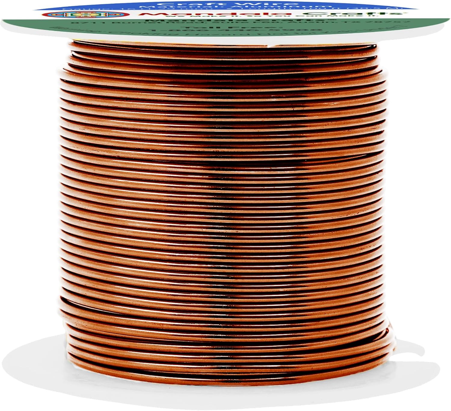 18 Gauge Anodized Aluminum Craft Wire for Jewelry Making - Bendable Flexible Crafting Wire 18 Gauge Wire Colored for Bonsai - Armature Wire for Sculpting - 100 feet