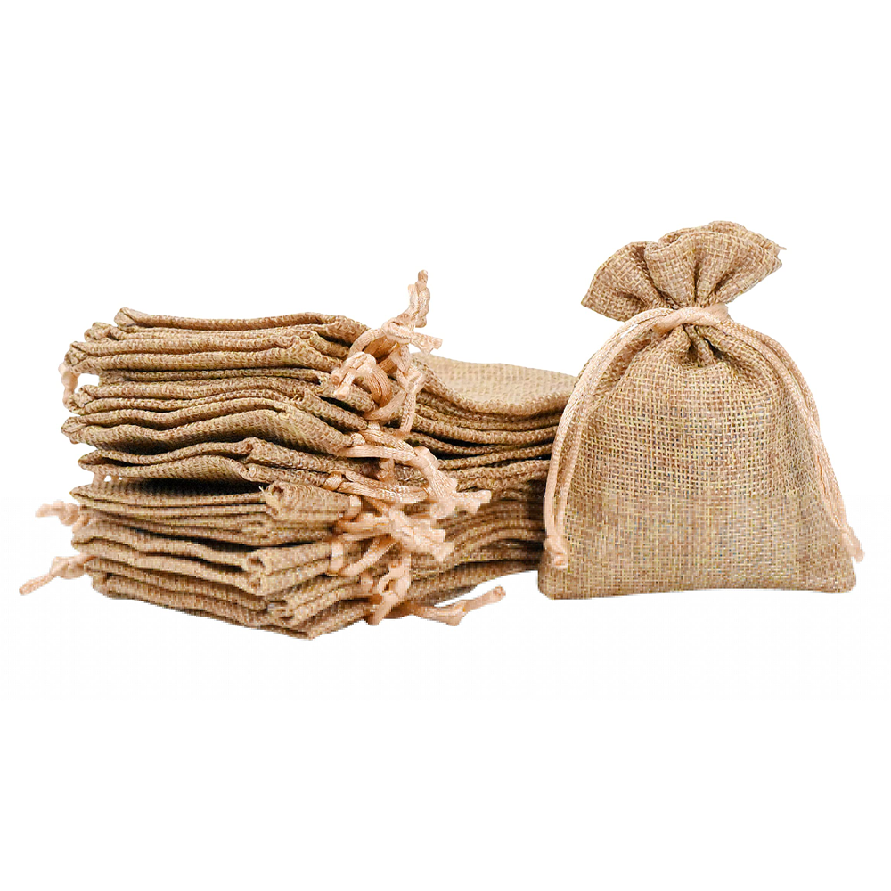 Burlap mini bags hotsell