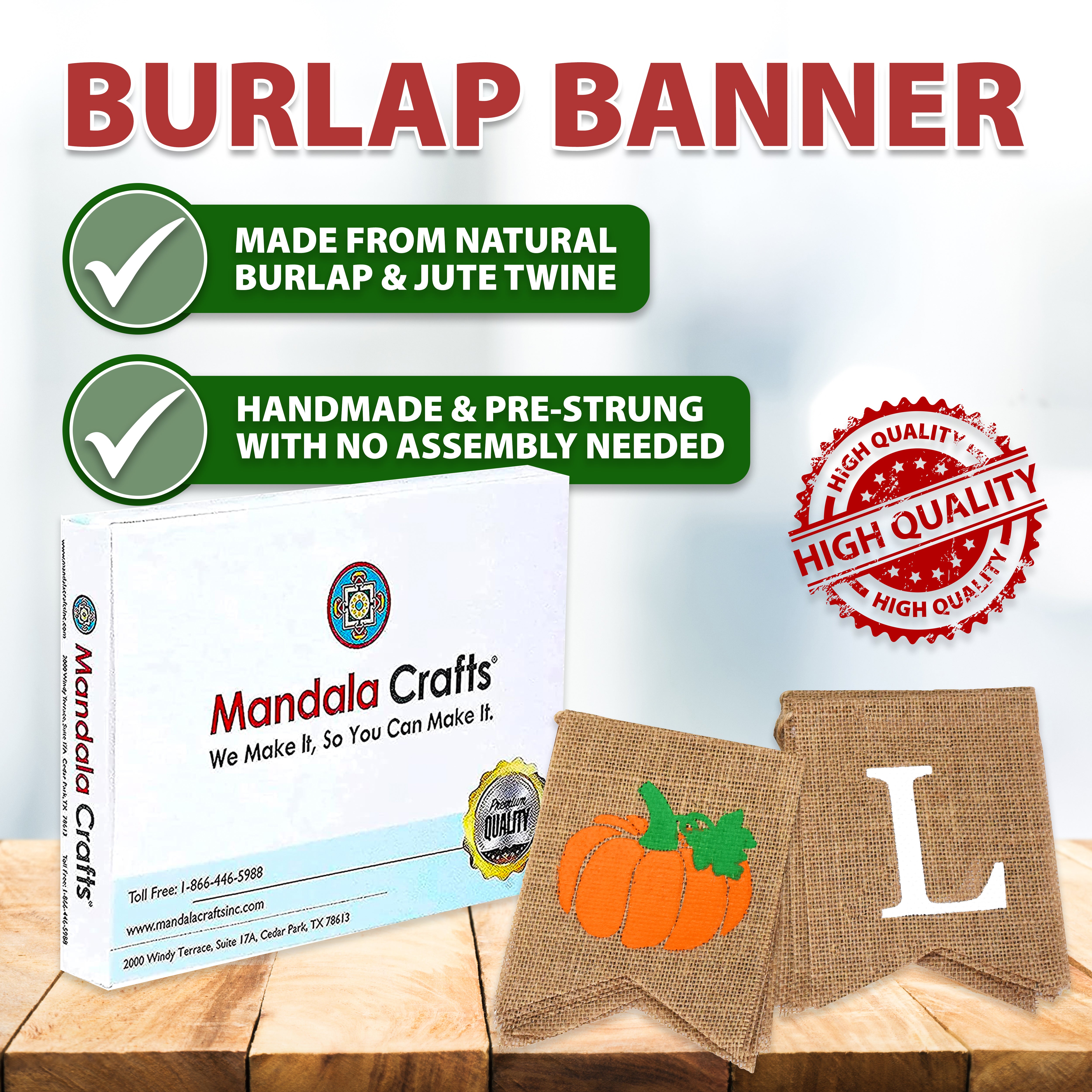 Mandala Crafts Burlap Little Pumpkin Banner for Little Pumpkin Baby Shower Decorations - Jute Little Pumpkin Garland for Birthday Fall Gender Reveal Party