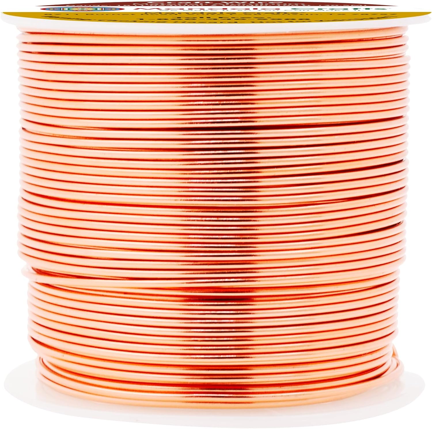 18 Gauge Anodized Aluminum Craft Wire for Jewelry Making - Bendable Flexible Crafting Wire 18 Gauge Wire Colored for Bonsai - Armature Wire for Sculpting - 100 feet