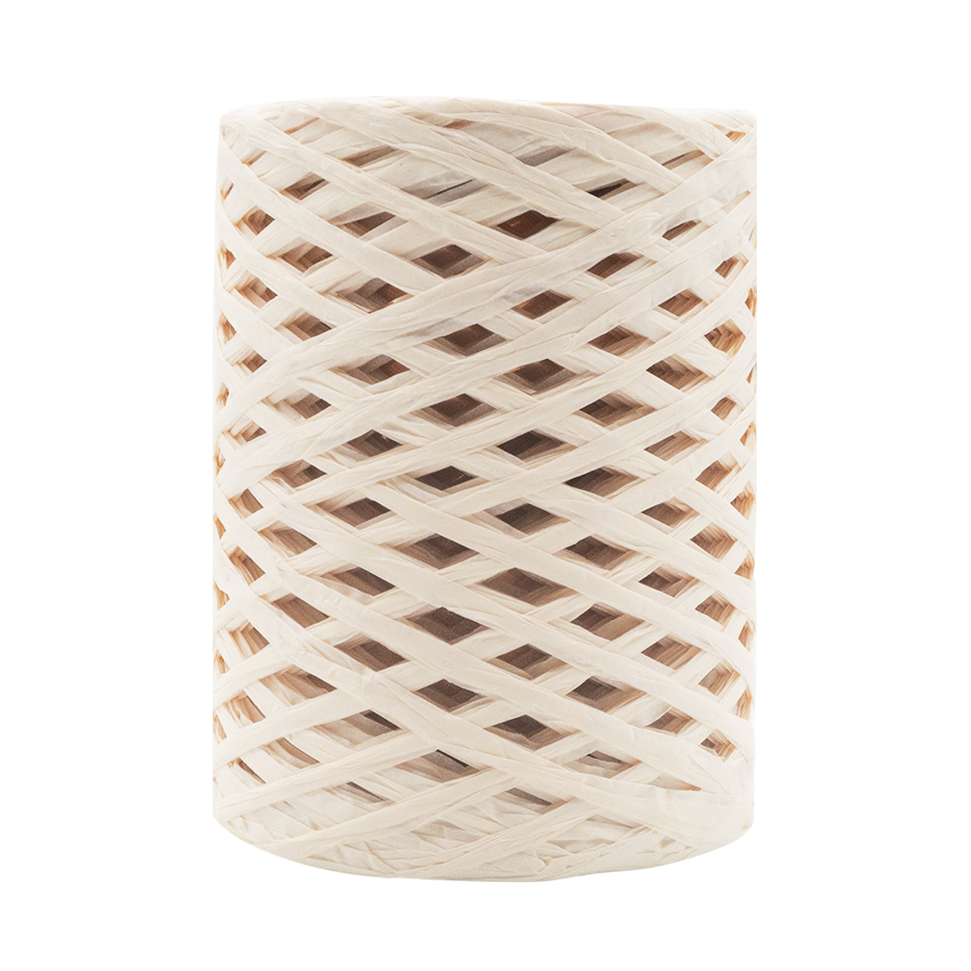 Mandala Crafts Matte Raffia Ribbon for Gift Wrapping - Raffia Natural Ribbon Bulk Roll - Twisted Paper Ribbon Twine Ribbon Raffia String for Weaving Decoration