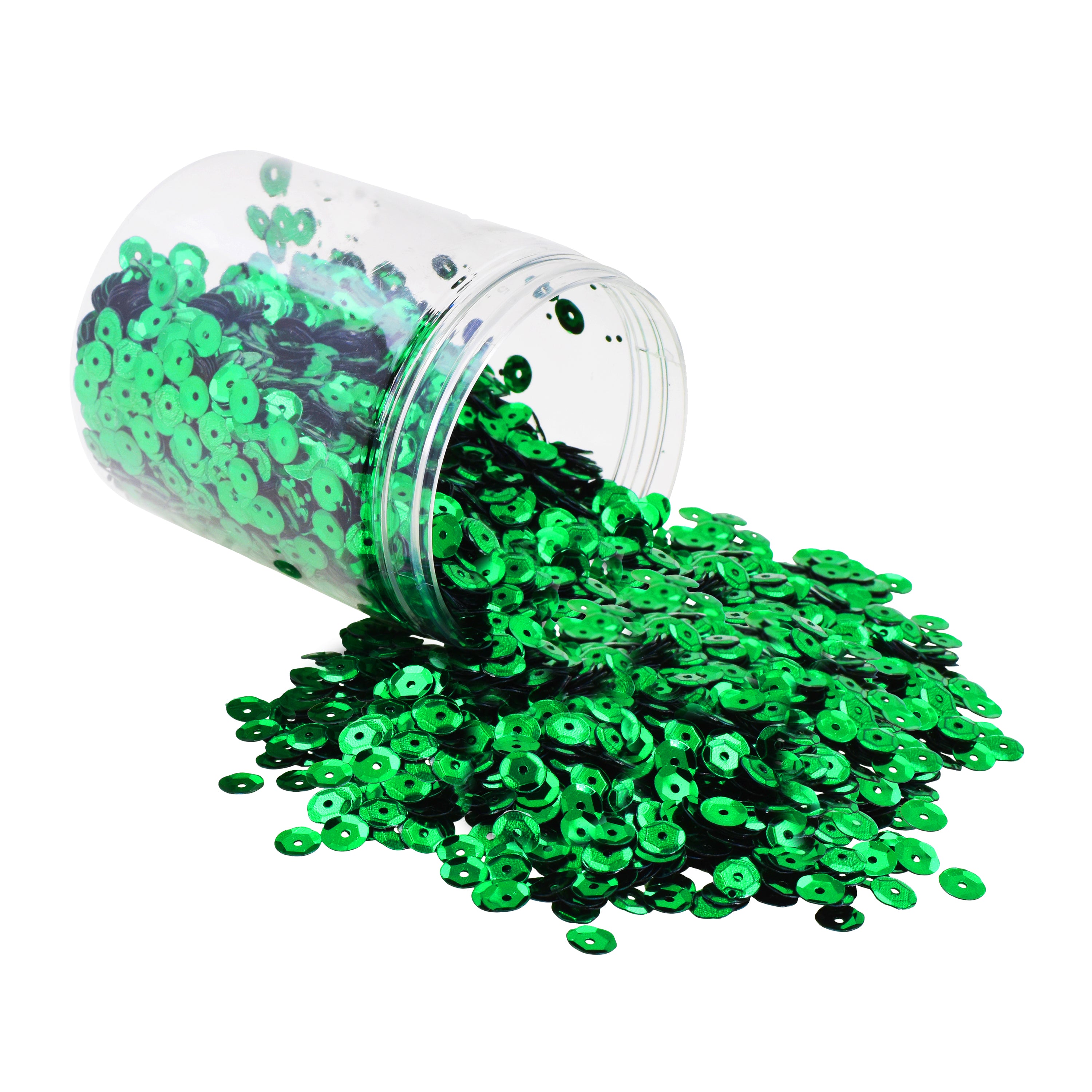 Mandala Crafts Loose Sequins for Crafts and Sewing - 6mm Sequin Paillettes for Crafts - Craft Spangles for Crafts - Cup Sequins for Crafting 20000 PCs
