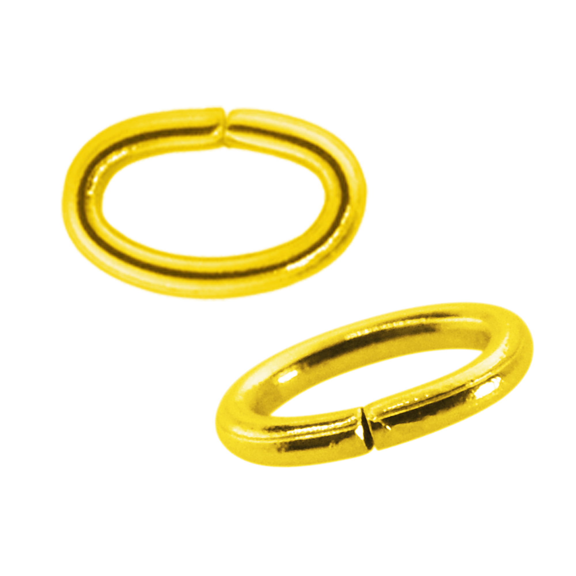 Oval Jump Rings Jewelry Findings Metal O Rings for Jewelry Making Supplies - Small Open Jump Rings Kit for Necklace Earring