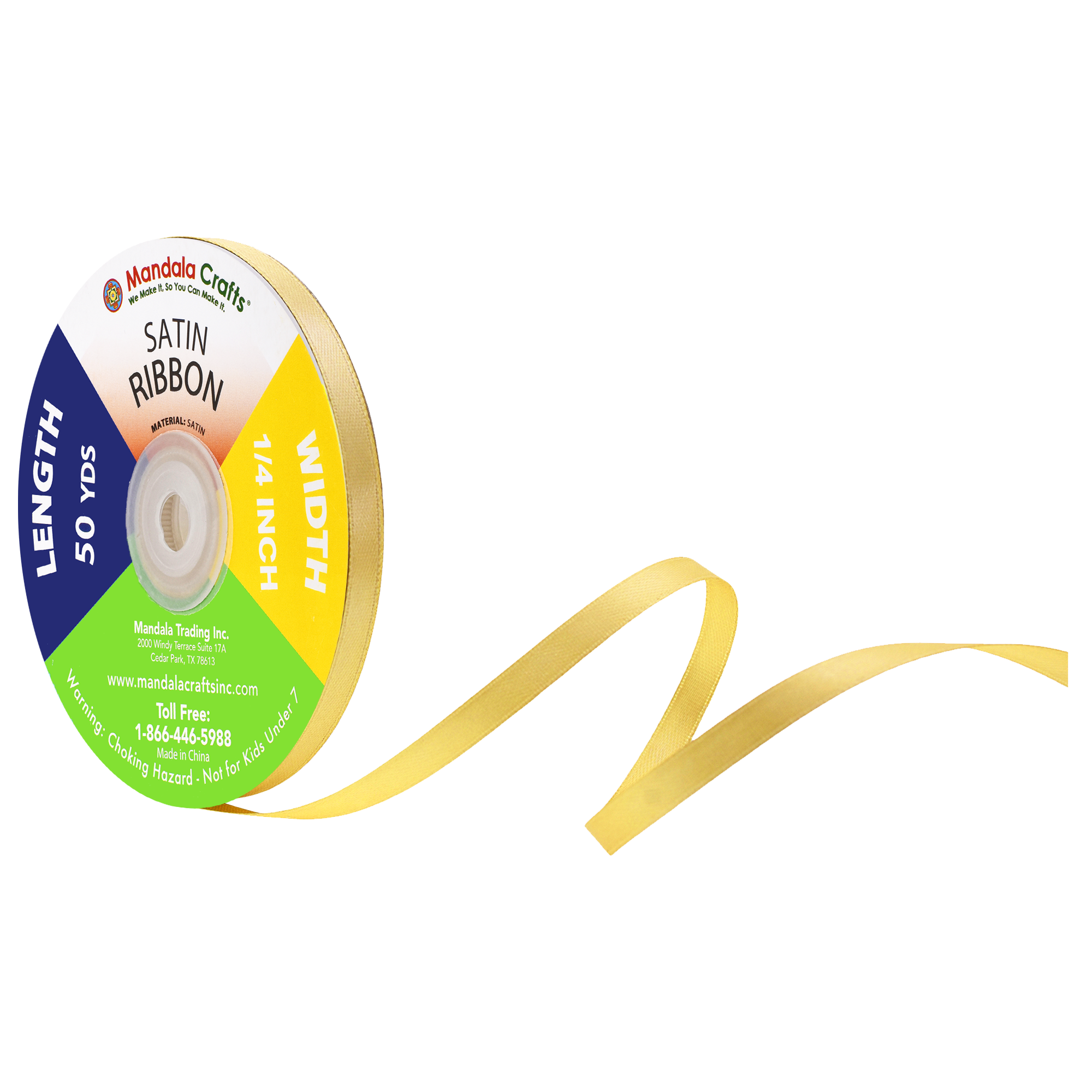 1/4 3/8 1/2 Inch Satin Ribbon for Crafts - Ribbons for Gift Wrapping - Fabric Ribbons for Flower Bouquet Hair Ribbons Wedding Party Decoration