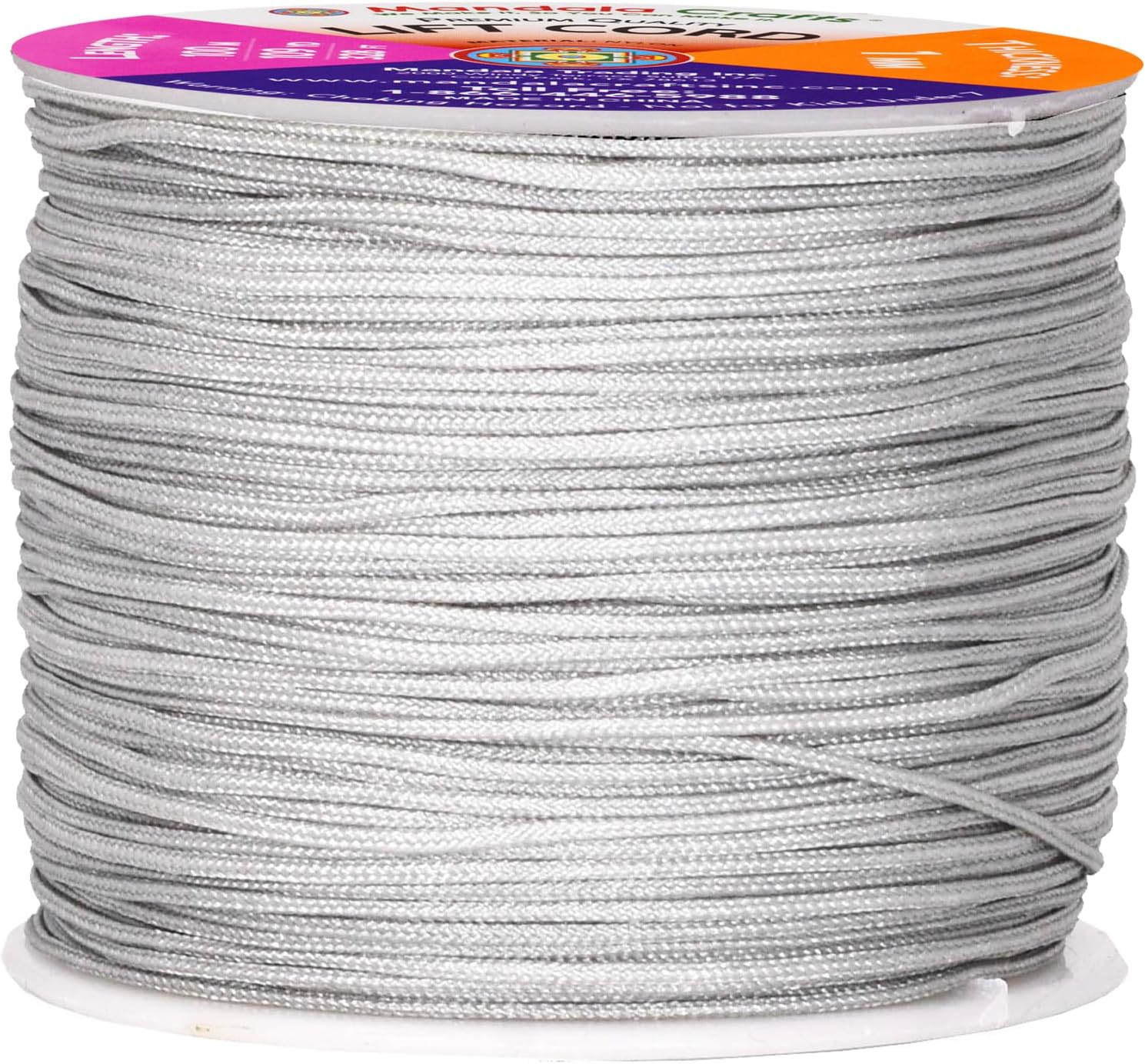 1mm Blinds String, Lift Cord Replacement from Braided Nylon for RVs, Windows, Shades, and Rollers