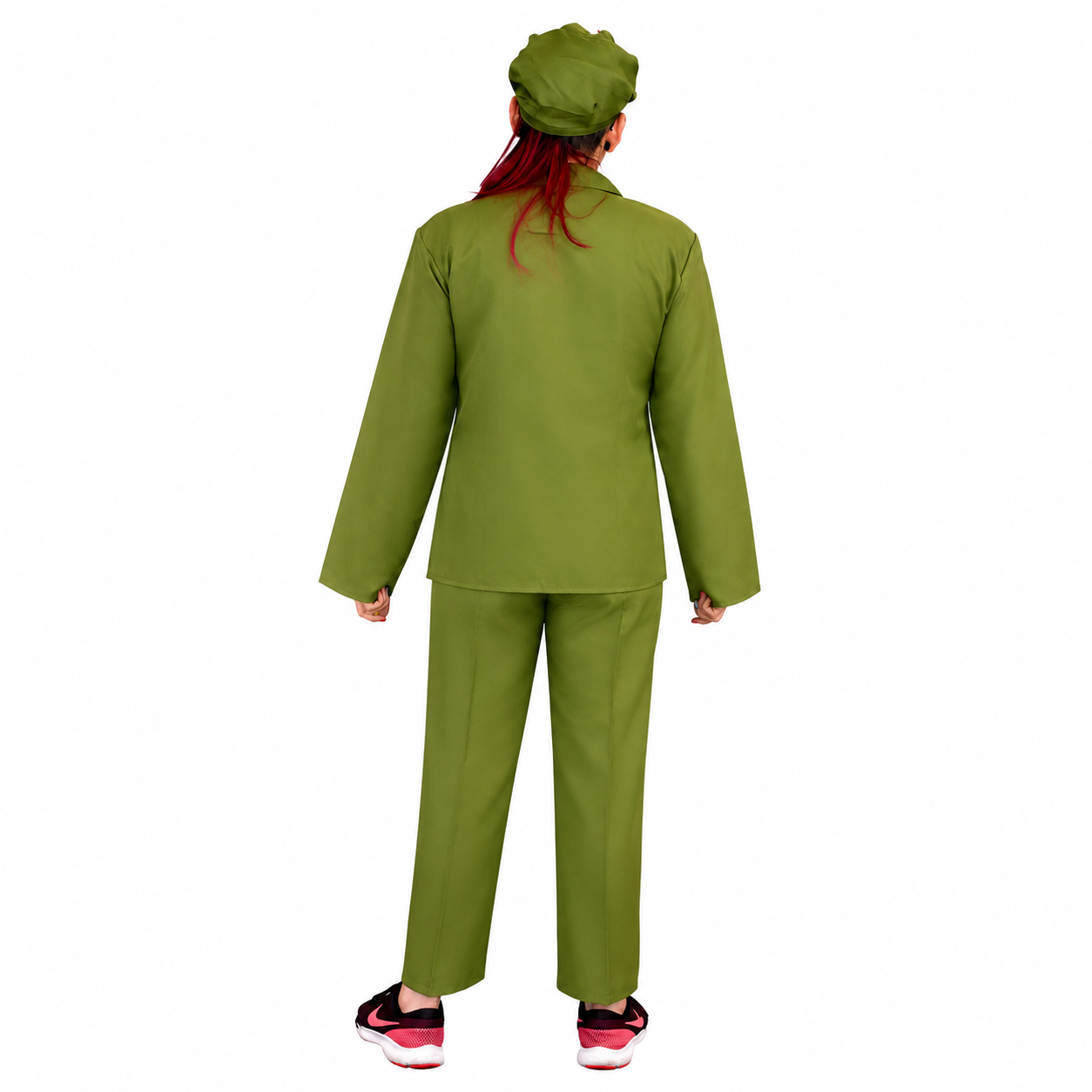 Mandala Crafts Green XL Military Style Mao Uniform Adult Halloween Costume