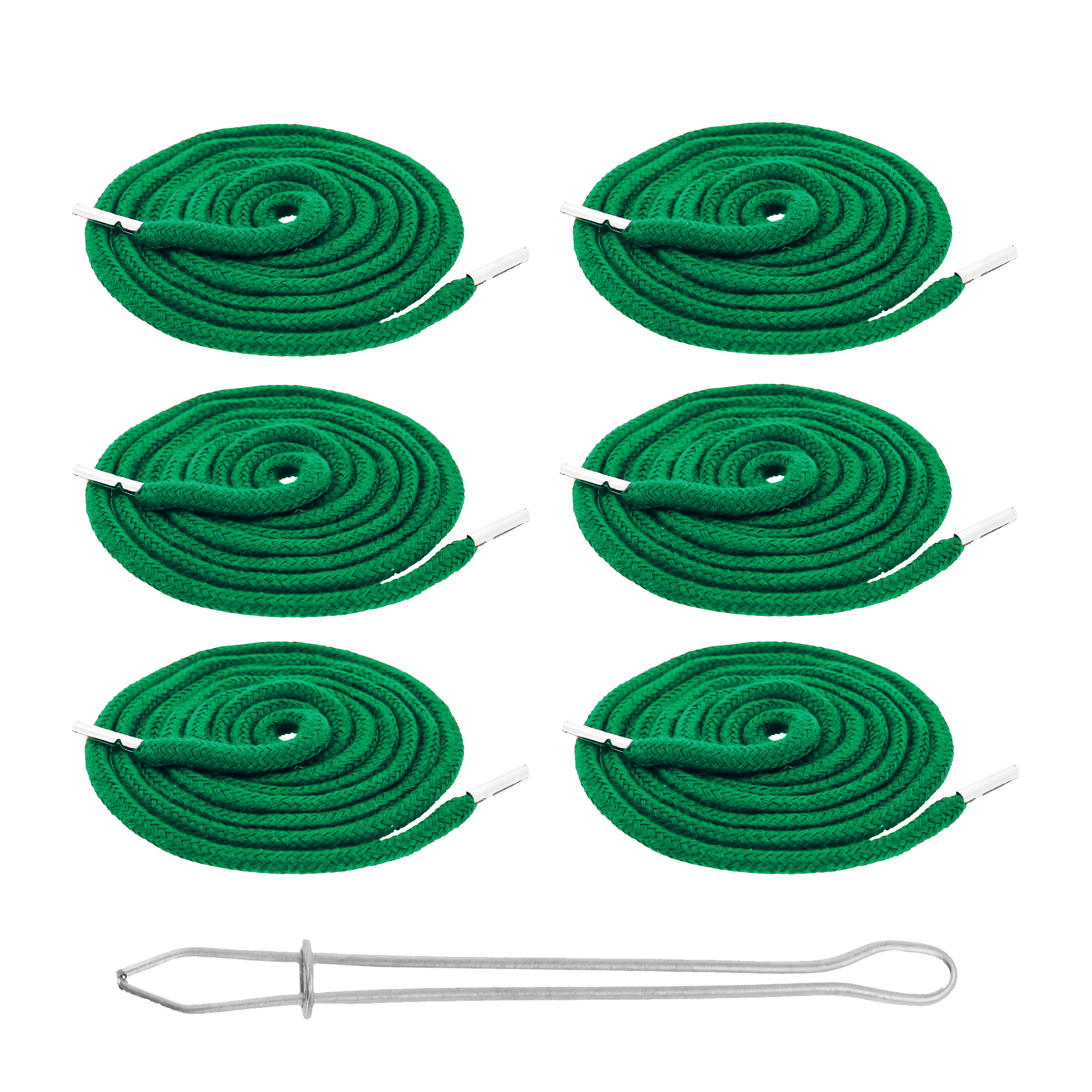 Drawstring Cord Drawstring Replacement, 6 PCs 55 Inch Drawcord Replacement Drawstring Threader, Draw Cord Hoodie String Replacement