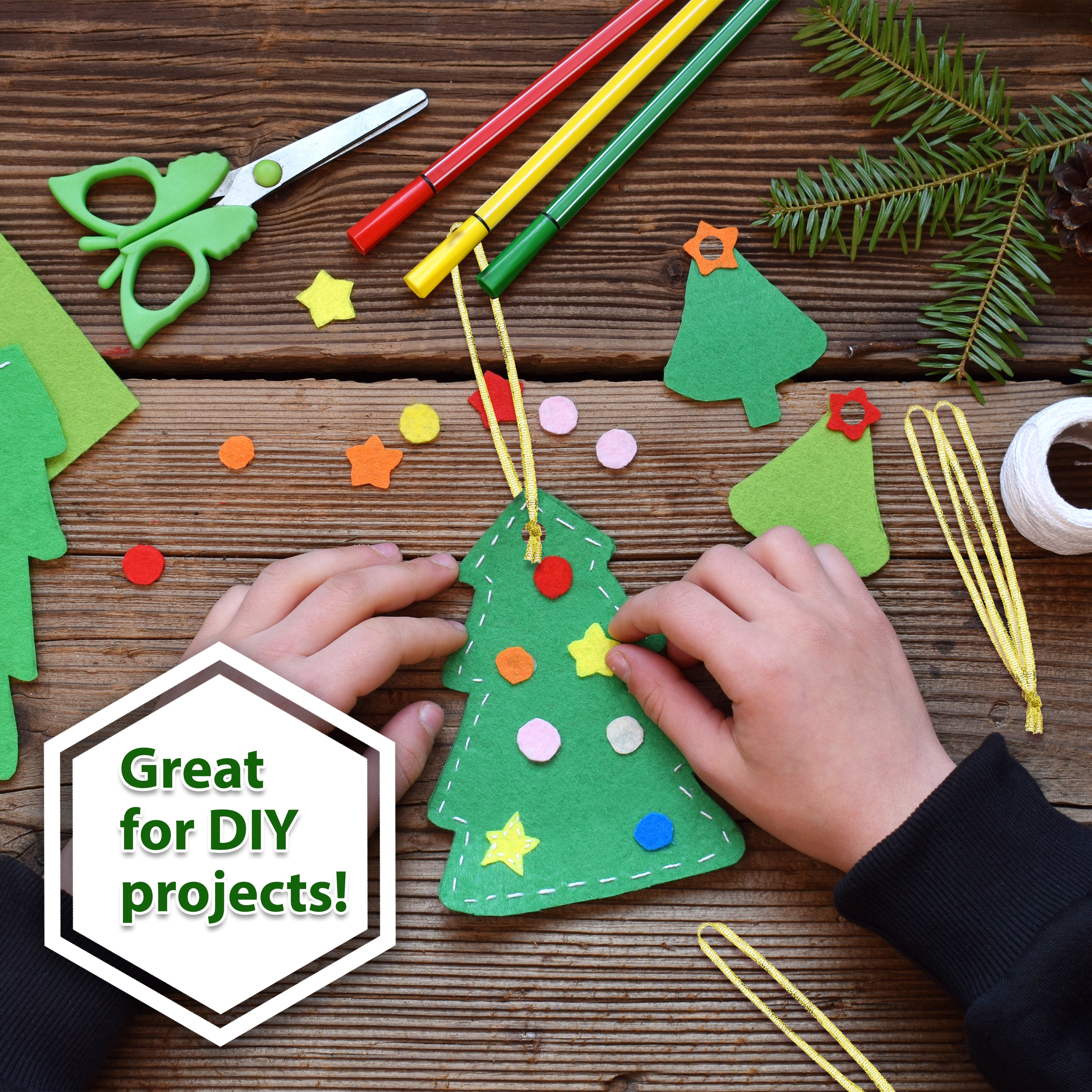 Hand Tied Christmas Ornament Hangers Ribbon 100 PCs Christmas Tree Decoration Ornament Loops