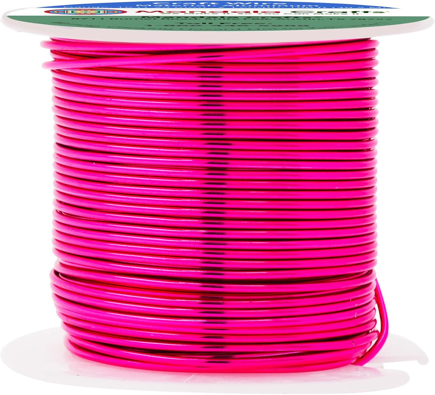 18 Gauge Anodized Aluminum Craft Wire for Jewelry Making - Bendable Flexible Crafting Wire 18 Gauge Wire Colored for Bonsai - Armature Wire for Sculpting - 100 feet