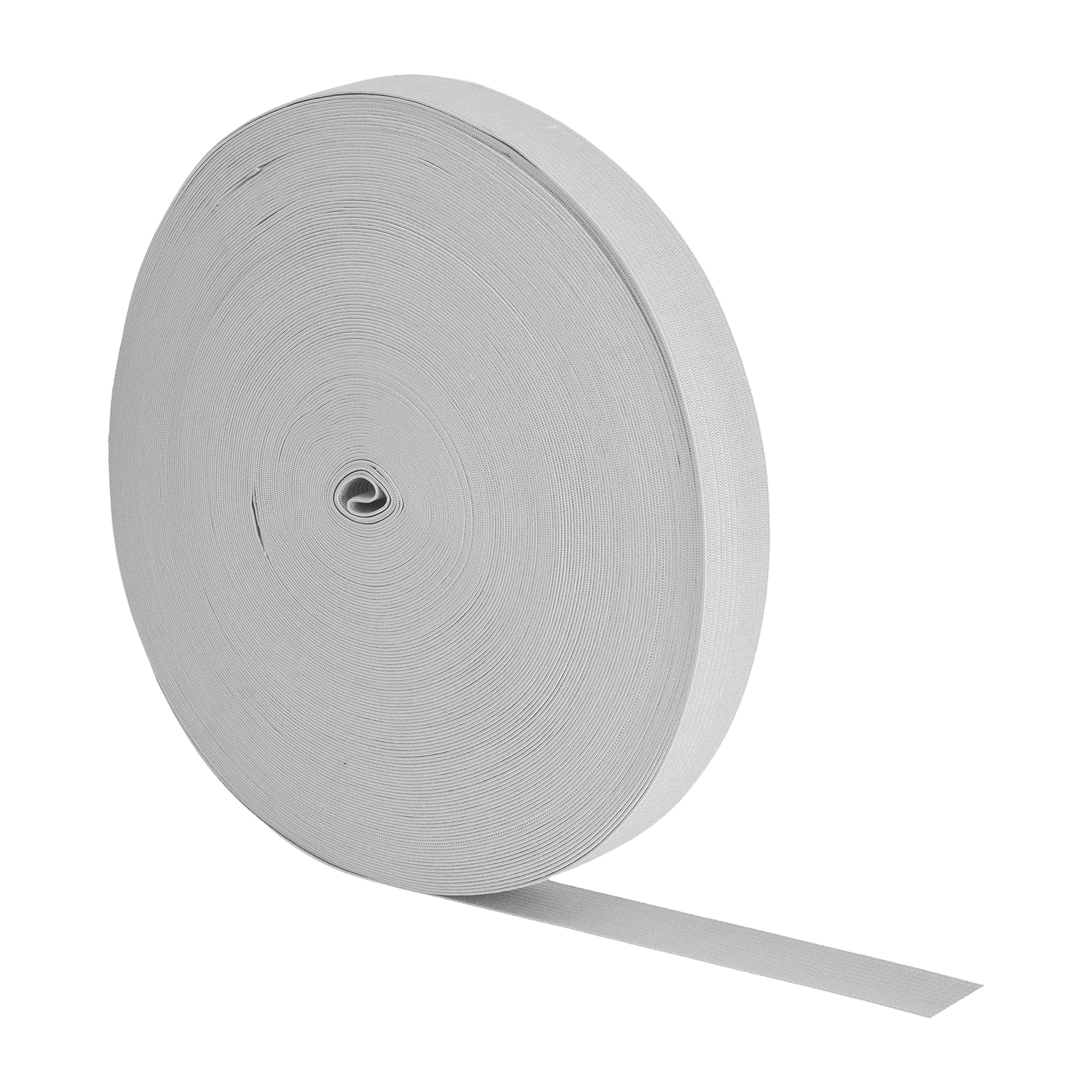 3/4 Inch Elastic Band for Sewing - Wide 3/4 Inch Elastic Bands Spool for Pants Elastic Waistband Sewing - 50 YD Stretchy Flat Fabric Strap Knit Elastic Band for Wig