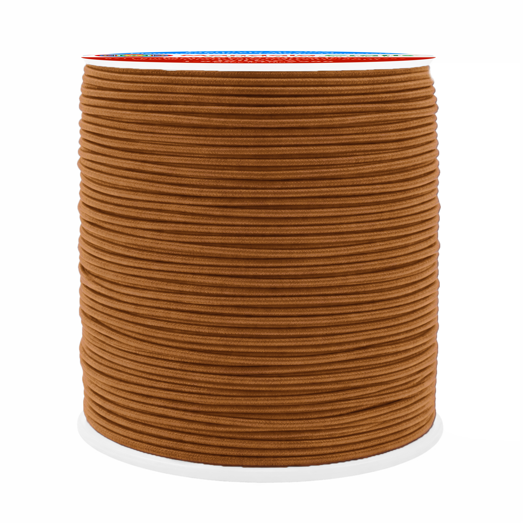 Mandala Crafts 1mm Elastic Cord Stretchy String for Bracelets, Necklaces, Jewelry Making, Beading, Masks; 109 Yards