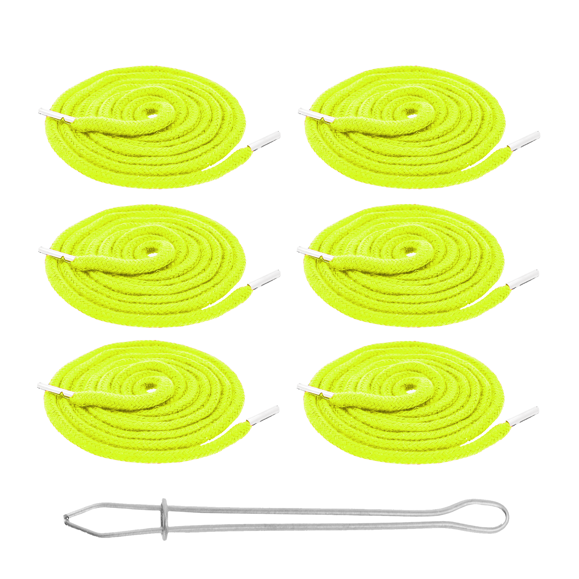 Drawstring Cord Drawstring Replacement, 6 PCs 55 Inch Drawcord Replacement Drawstring Threader, Draw Cord Hoodie String Replacement