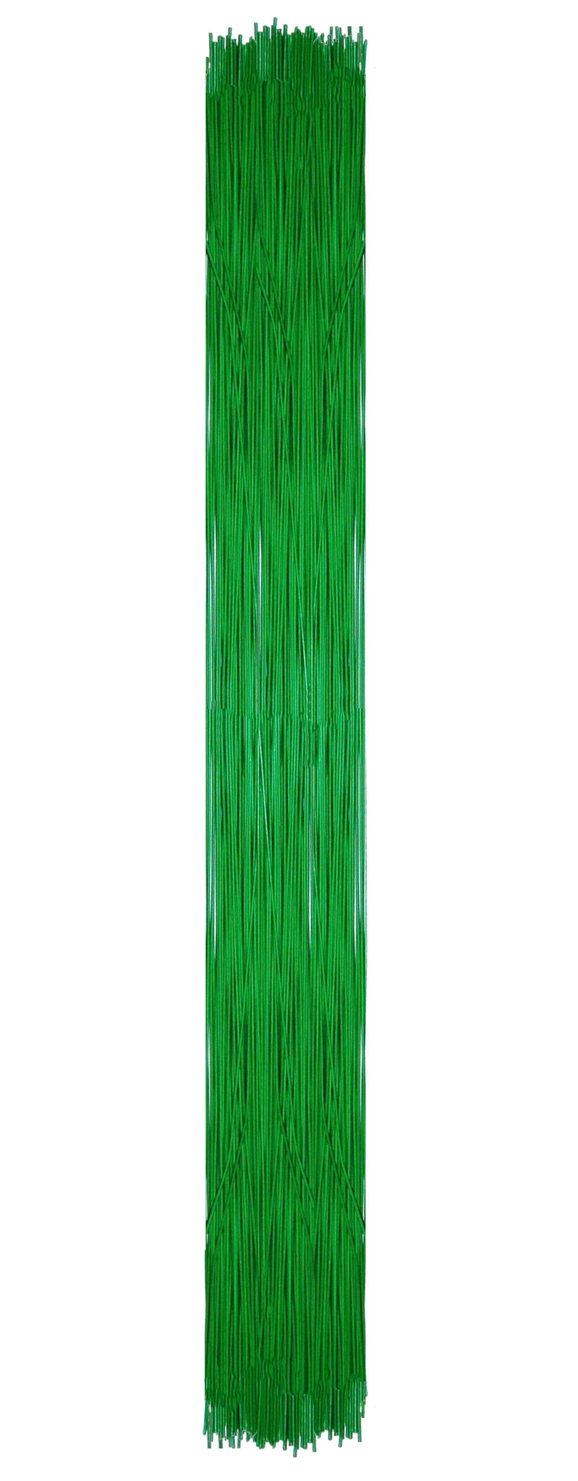 Mandala Crafts 100 PCs Floral Wire Stems - Flower Wire for Crafts Flower Arrangement - 16 Inches Florist Wire for Floral Stems 18 Gauge Floral Wire