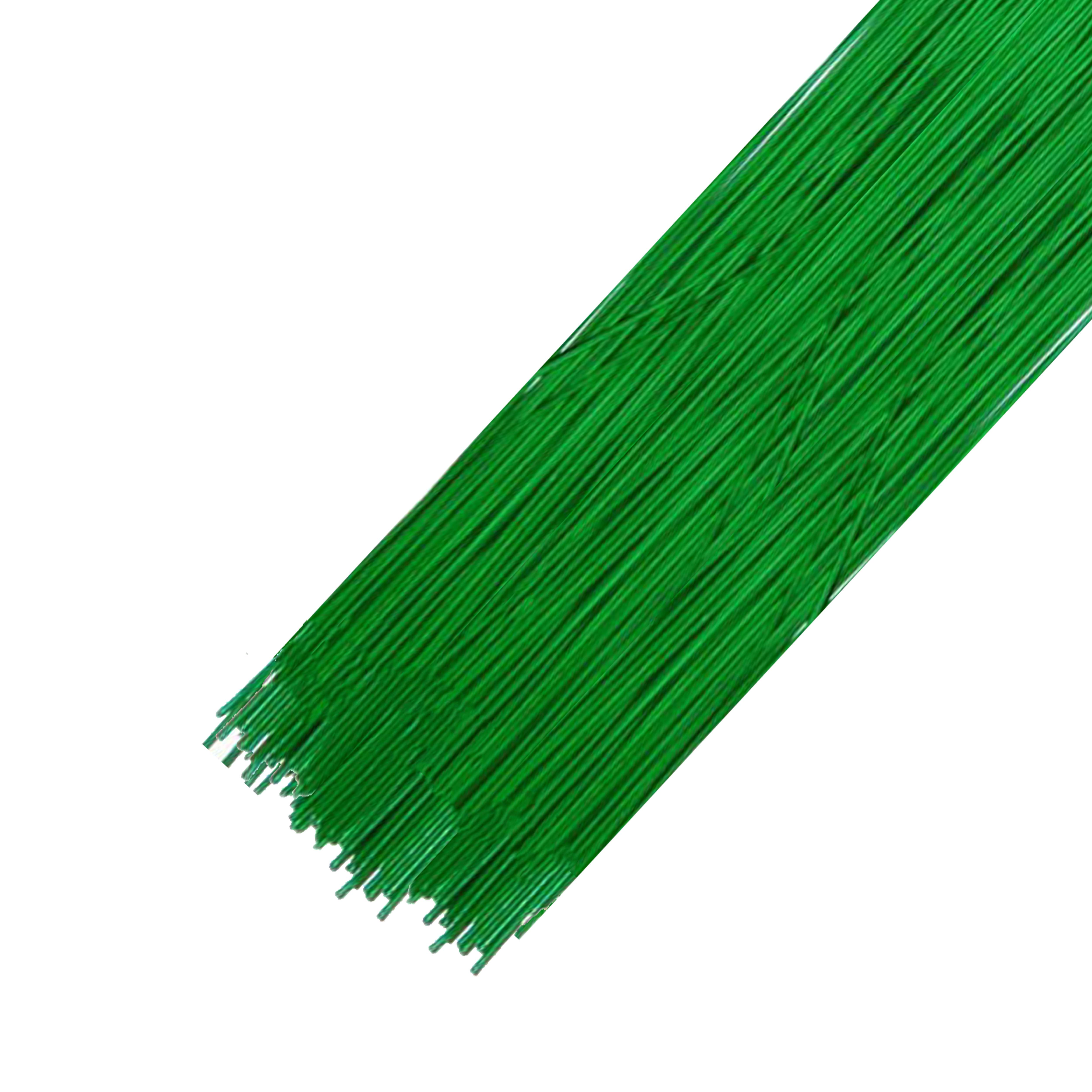 Mandala Crafts 100 PCs Floral Wire Stems - Flower Wire for Crafts Flower Arrangement - 16 Inches Florist Wire for Floral Stems 18 Gauge Floral Wire