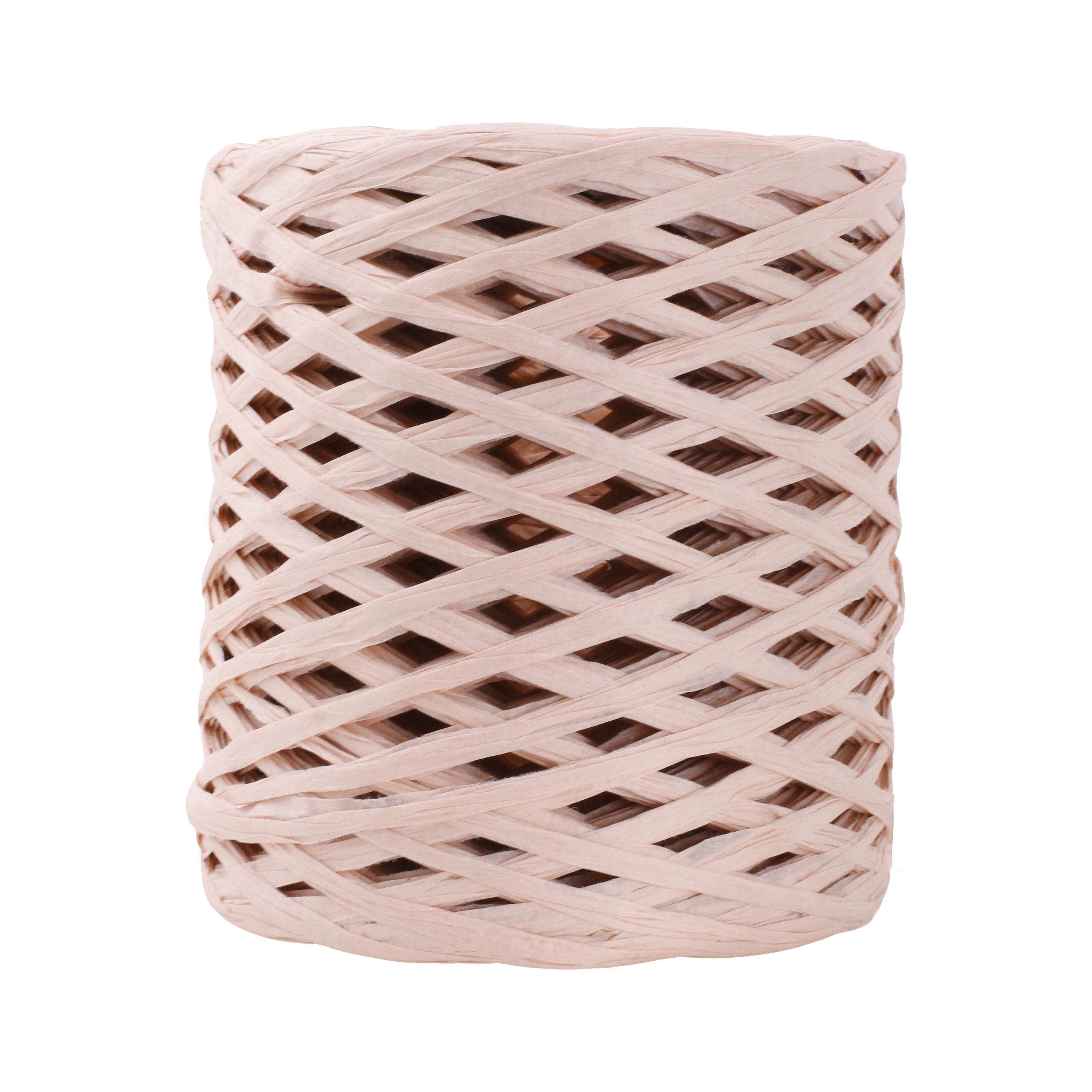 Mandala Crafts Matte Raffia Ribbon for Gift Wrapping - Raffia Natural Ribbon Bulk Roll - Twisted Paper Ribbon Twine Ribbon Raffia String for Weaving Decoration