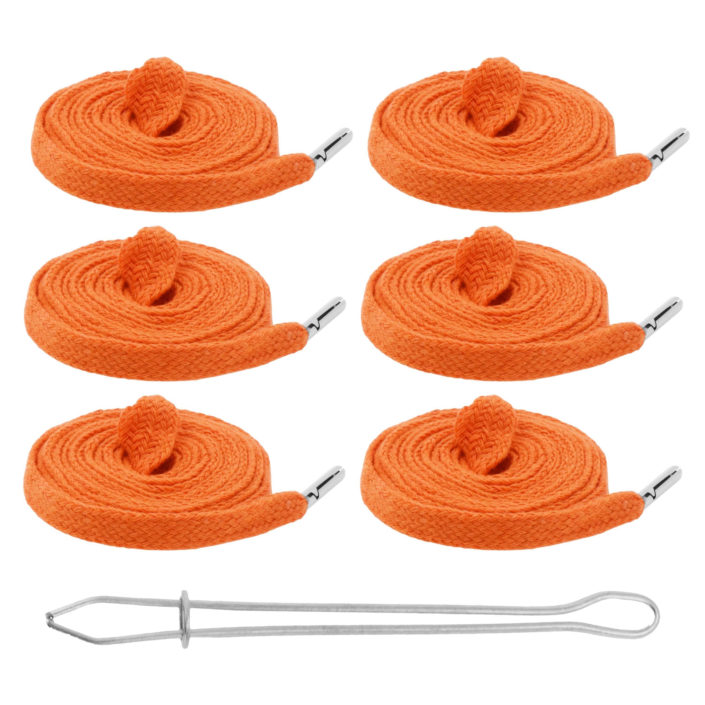 Drawstring Cord Drawstring Replacement, 6 PCs 55 Inch Drawcord Replacement Drawstring Threader, Draw Cord Hoodie String Replacement